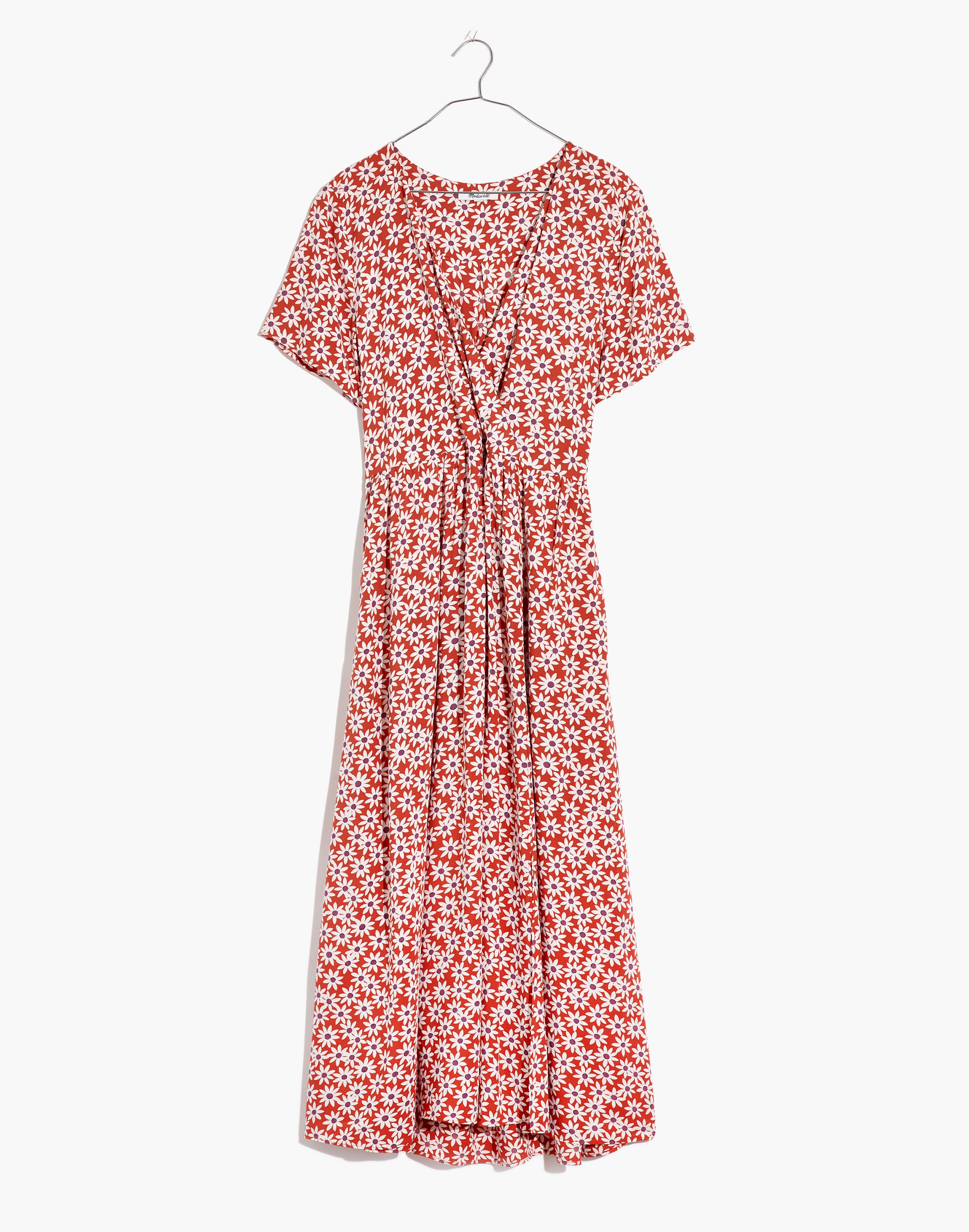 Clara Midi Dress in Falling Daisies