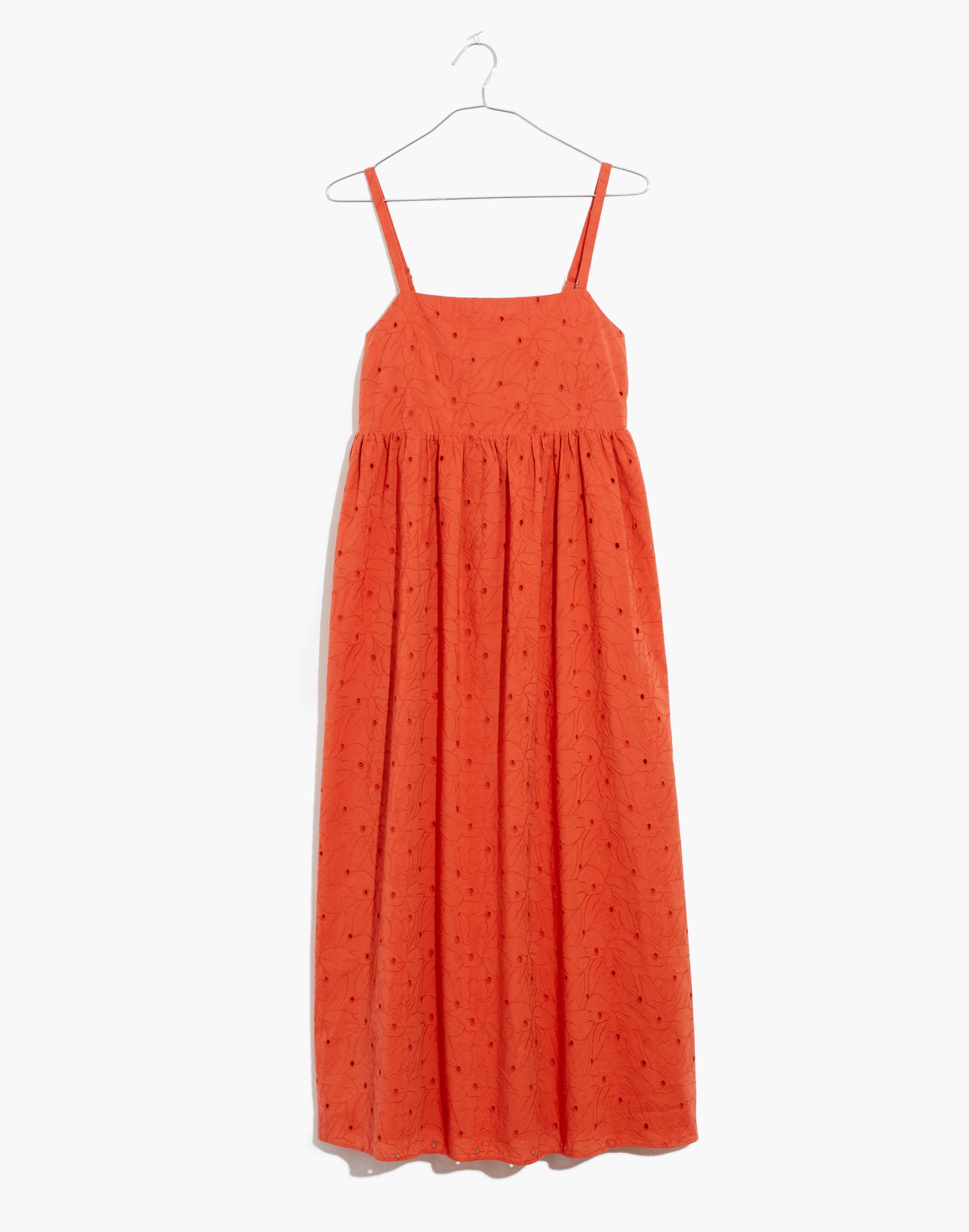 Petite Eyelet Summertime Cami Midi Dress