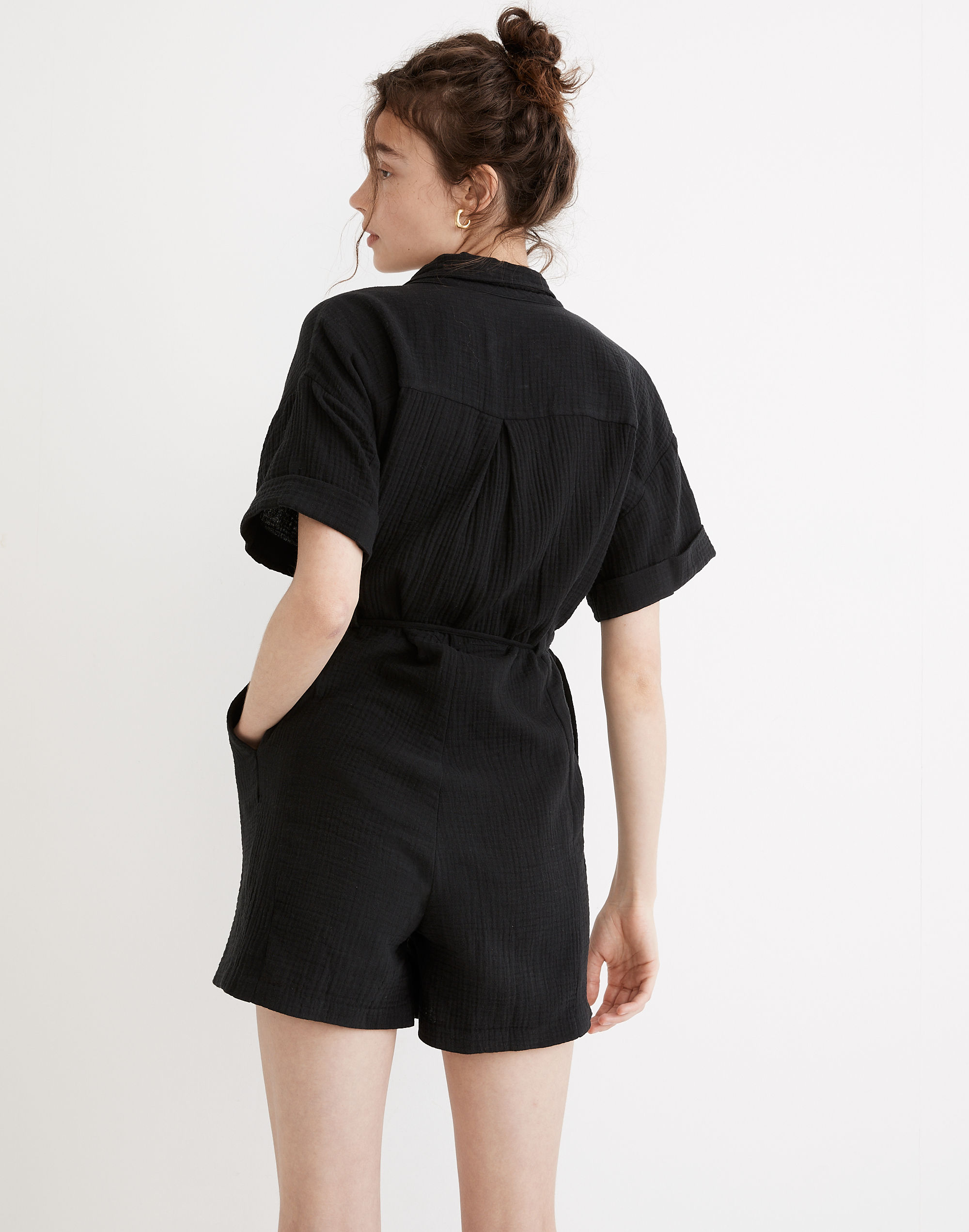 Lightspun Belted Safari Romper