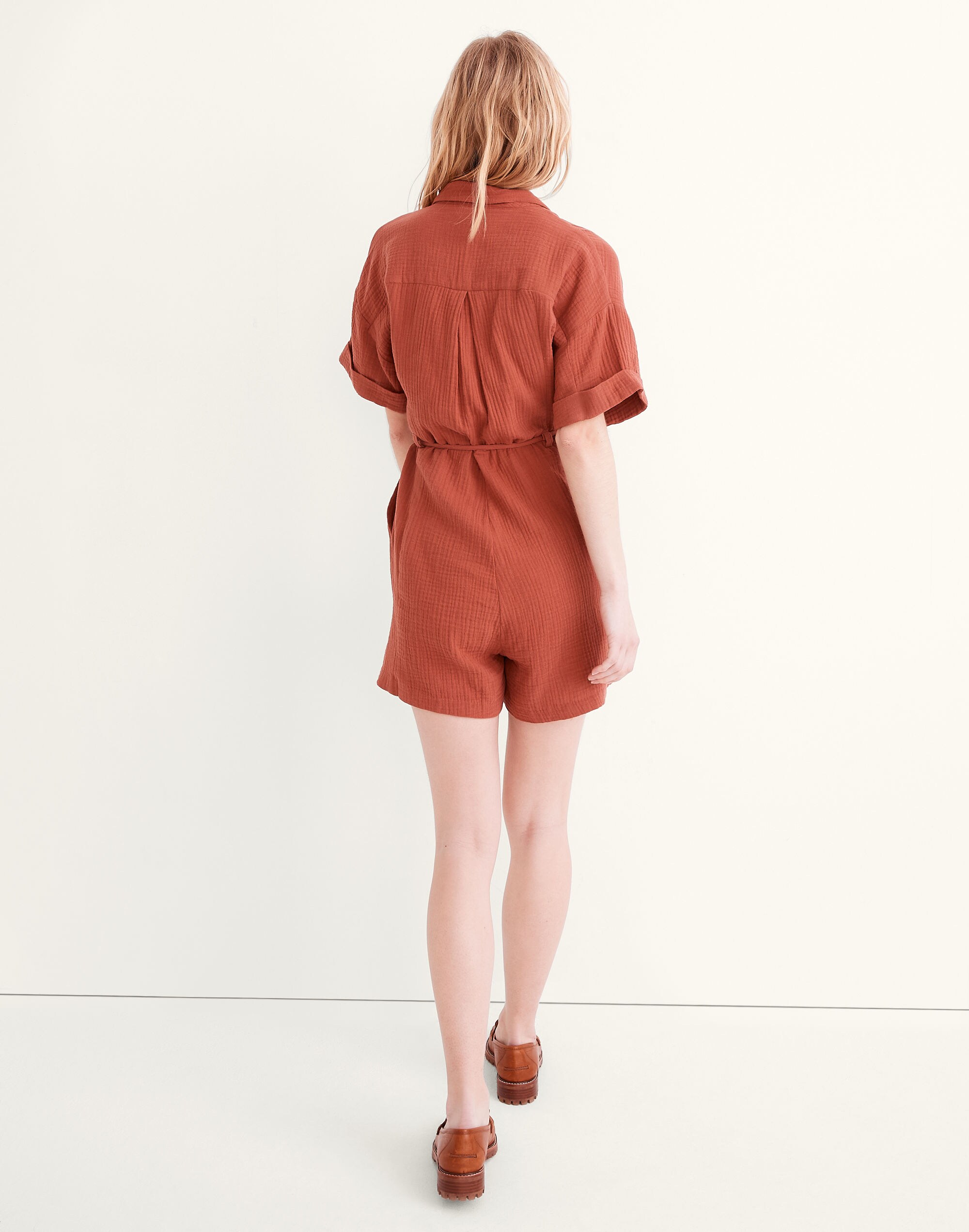 Lightspun Belted Safari Romper