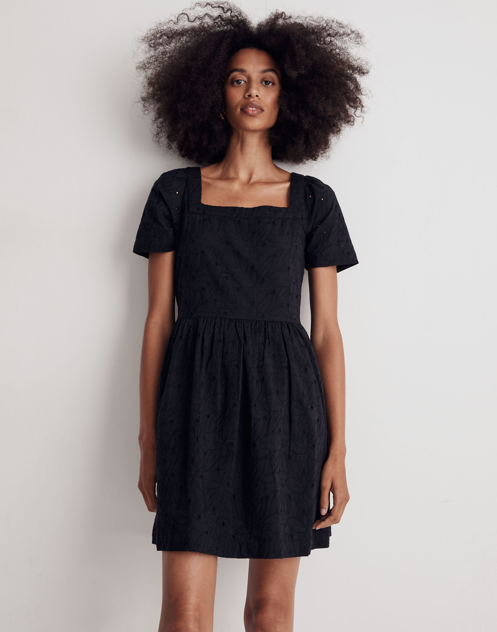 Eyelet Allie Mini Dress