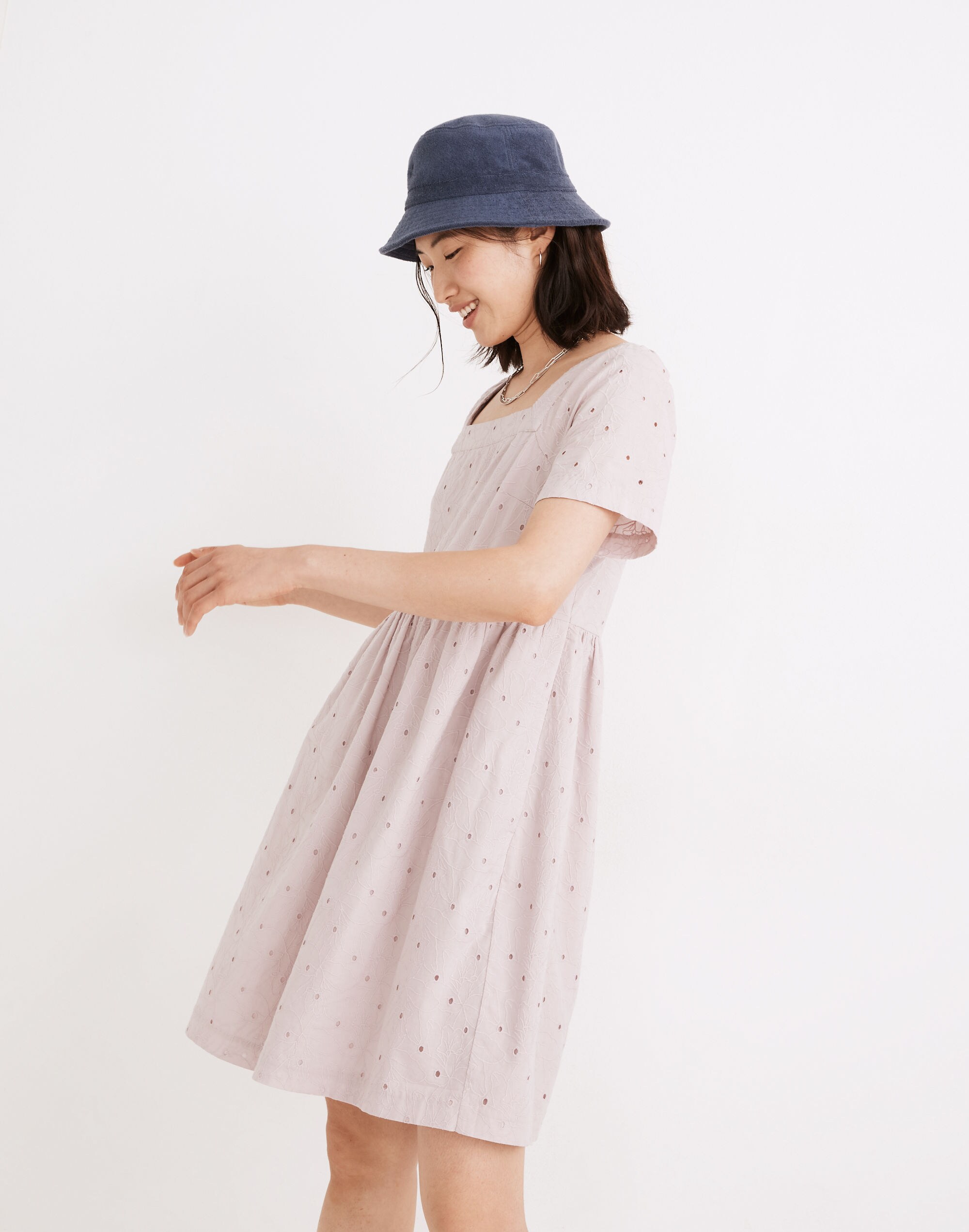 Eyelet Allie Mini Dress
