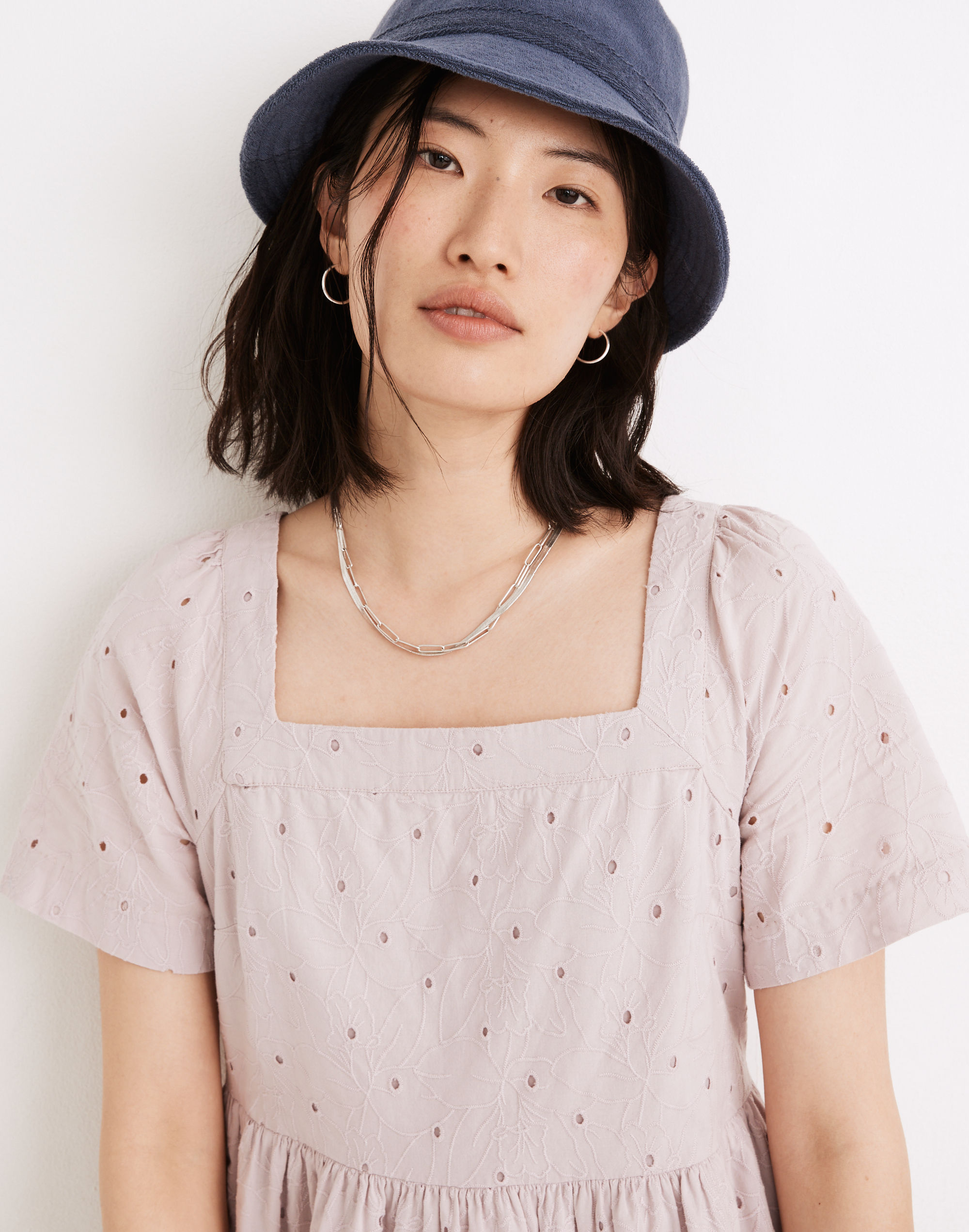 Eyelet Allie Mini Dress