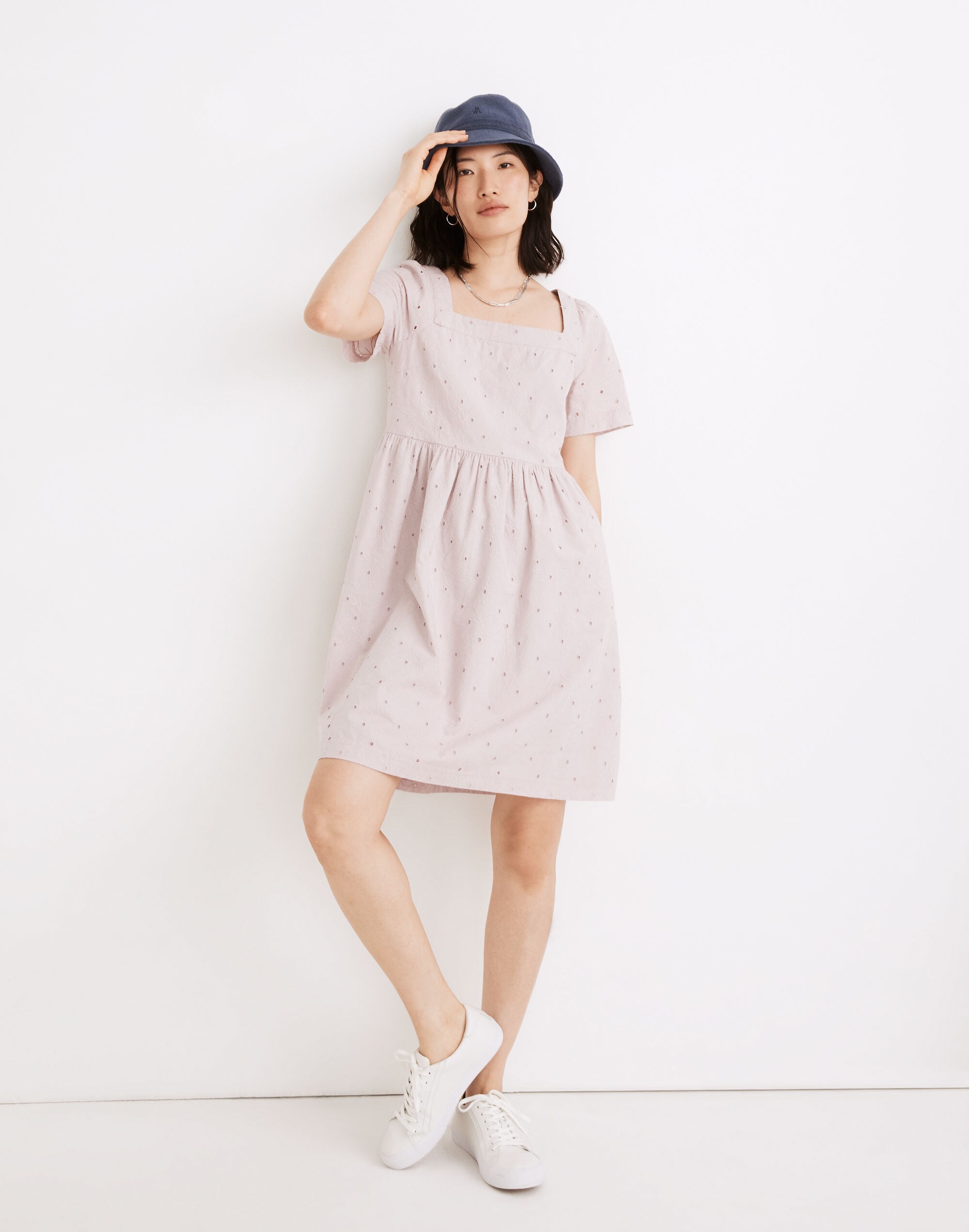 Eyelet Allie Mini Dress