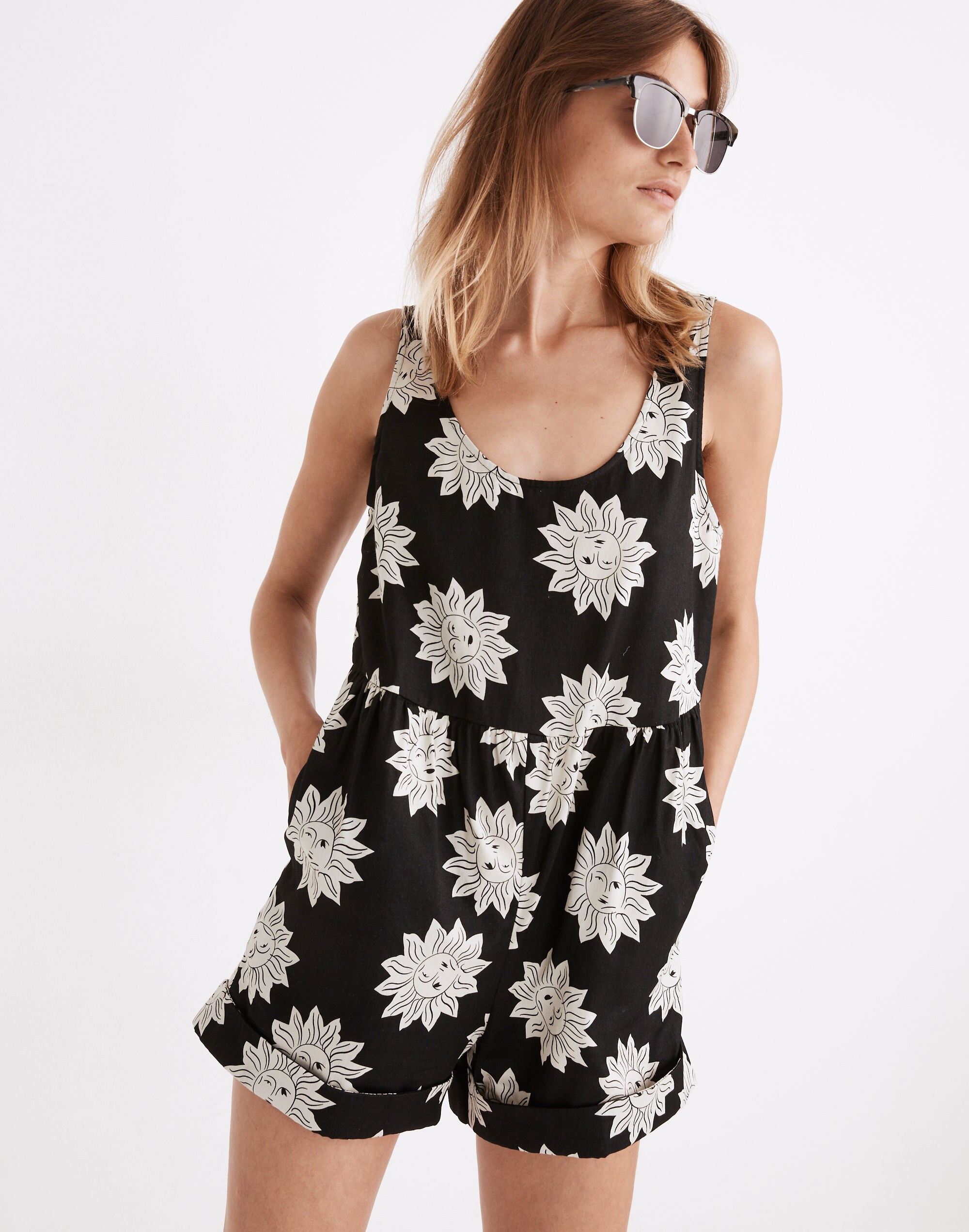 Tank Romper in Sun Lasses