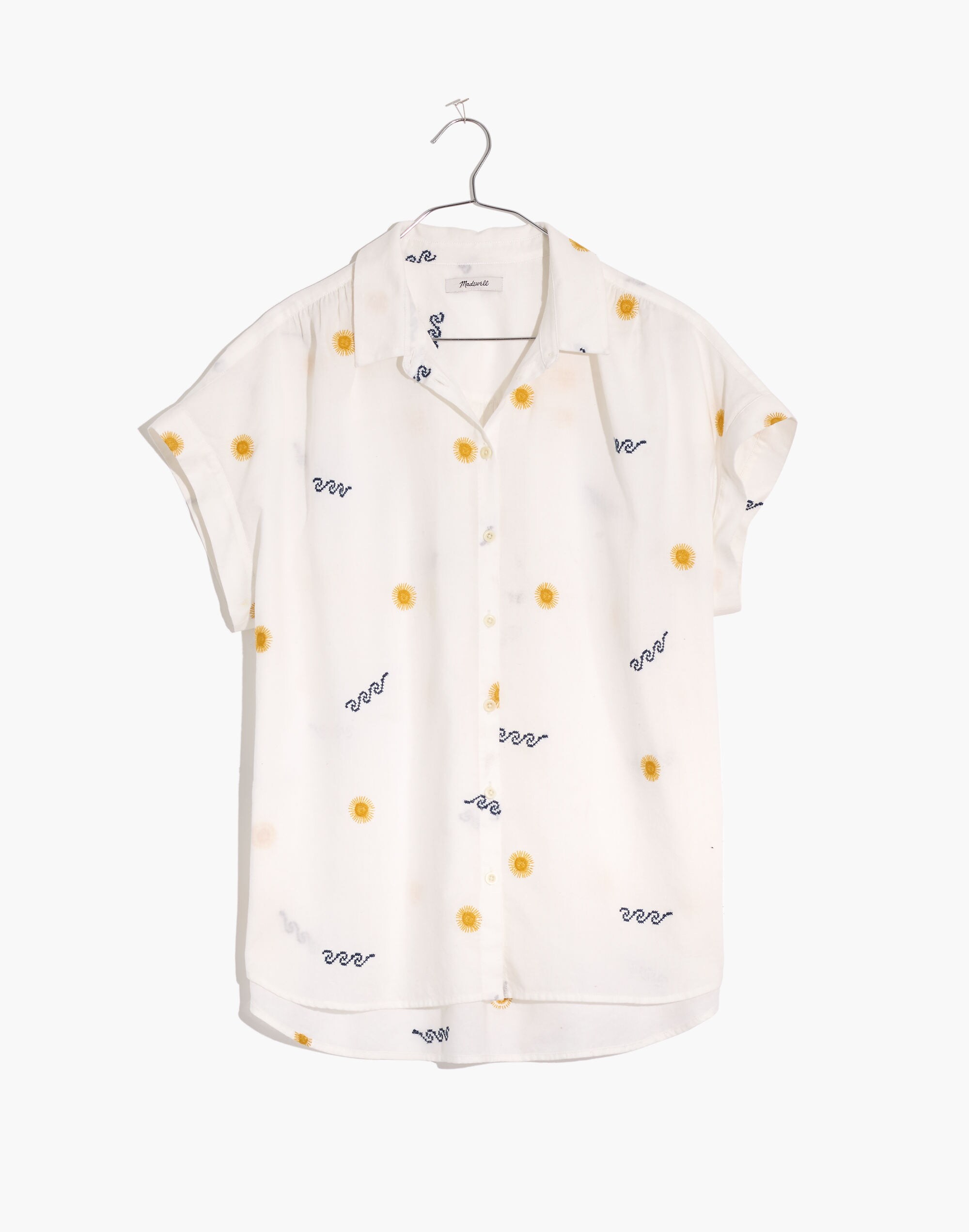 Sun Embroidered Central Shirt
