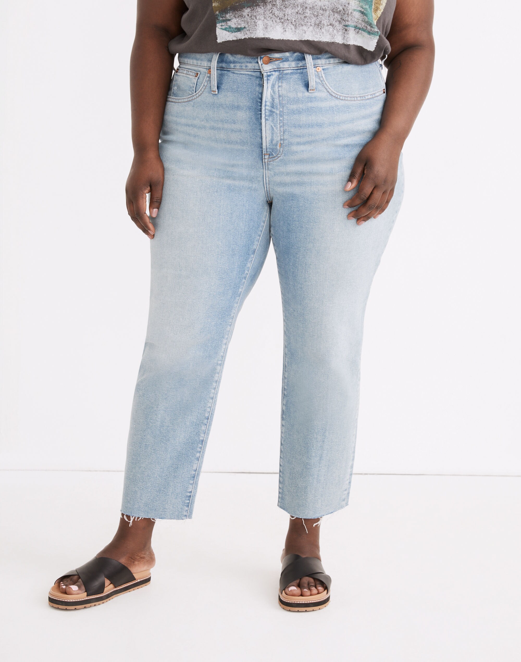 The Plus Curvy Momjean in Mayes Wash