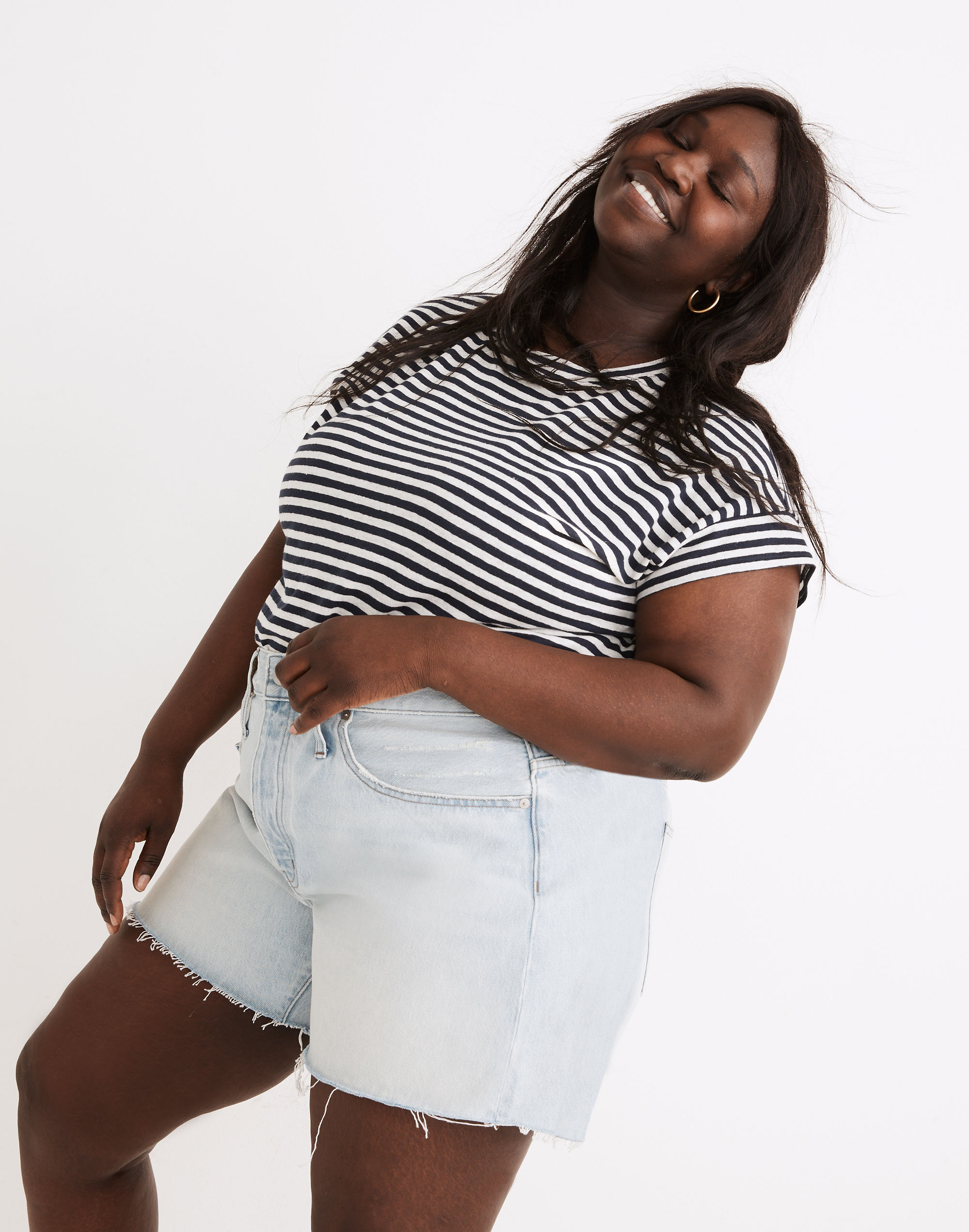 The Plus Momjean Short in Fitzgerald Wash