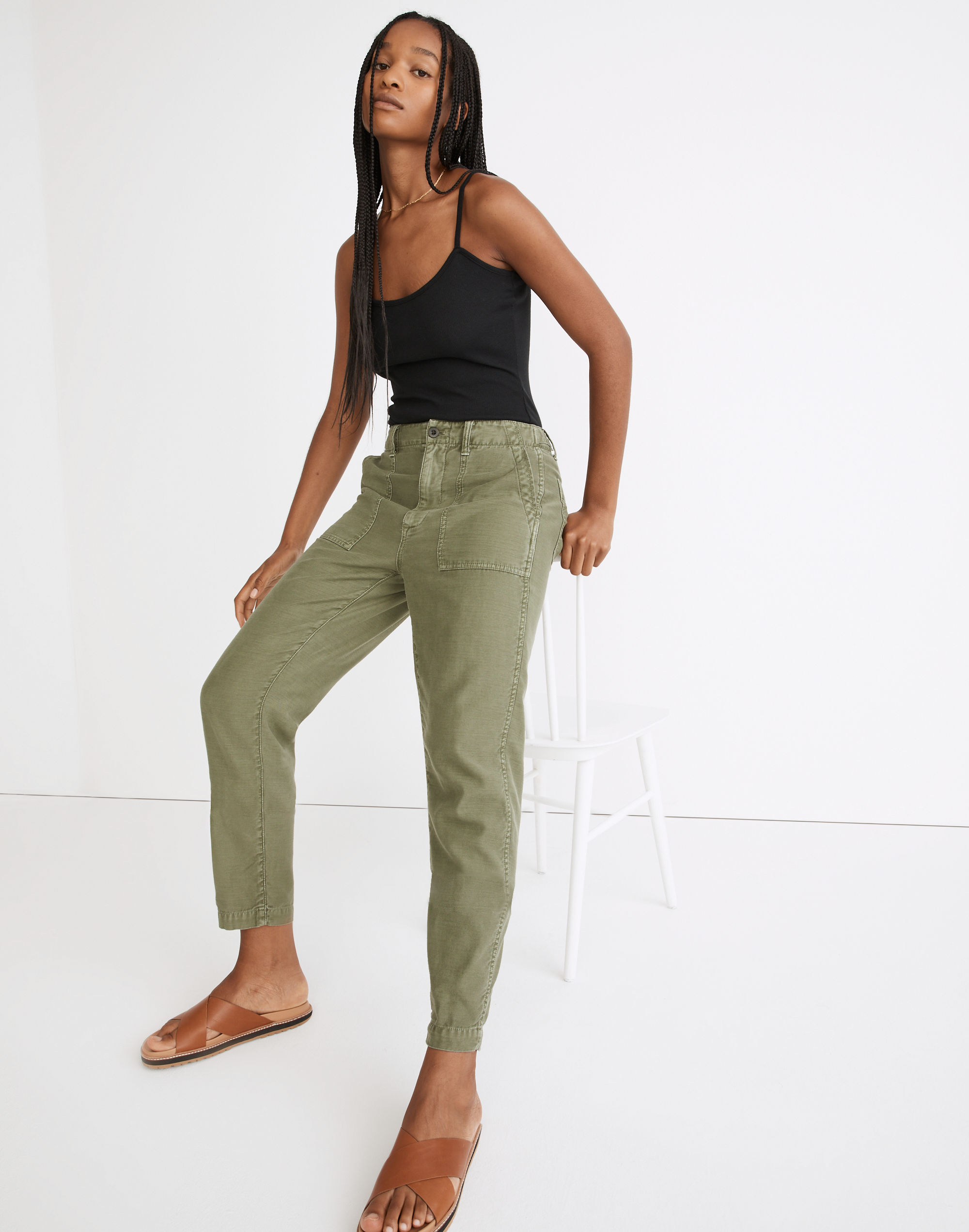 Curvy Griff Tapered Fatigue Pants
