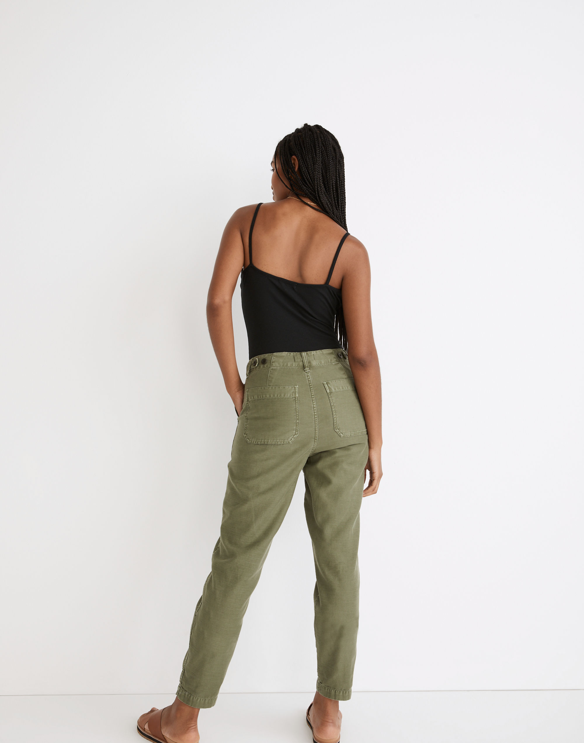 Curvy Griff Tapered Fatigue Pants