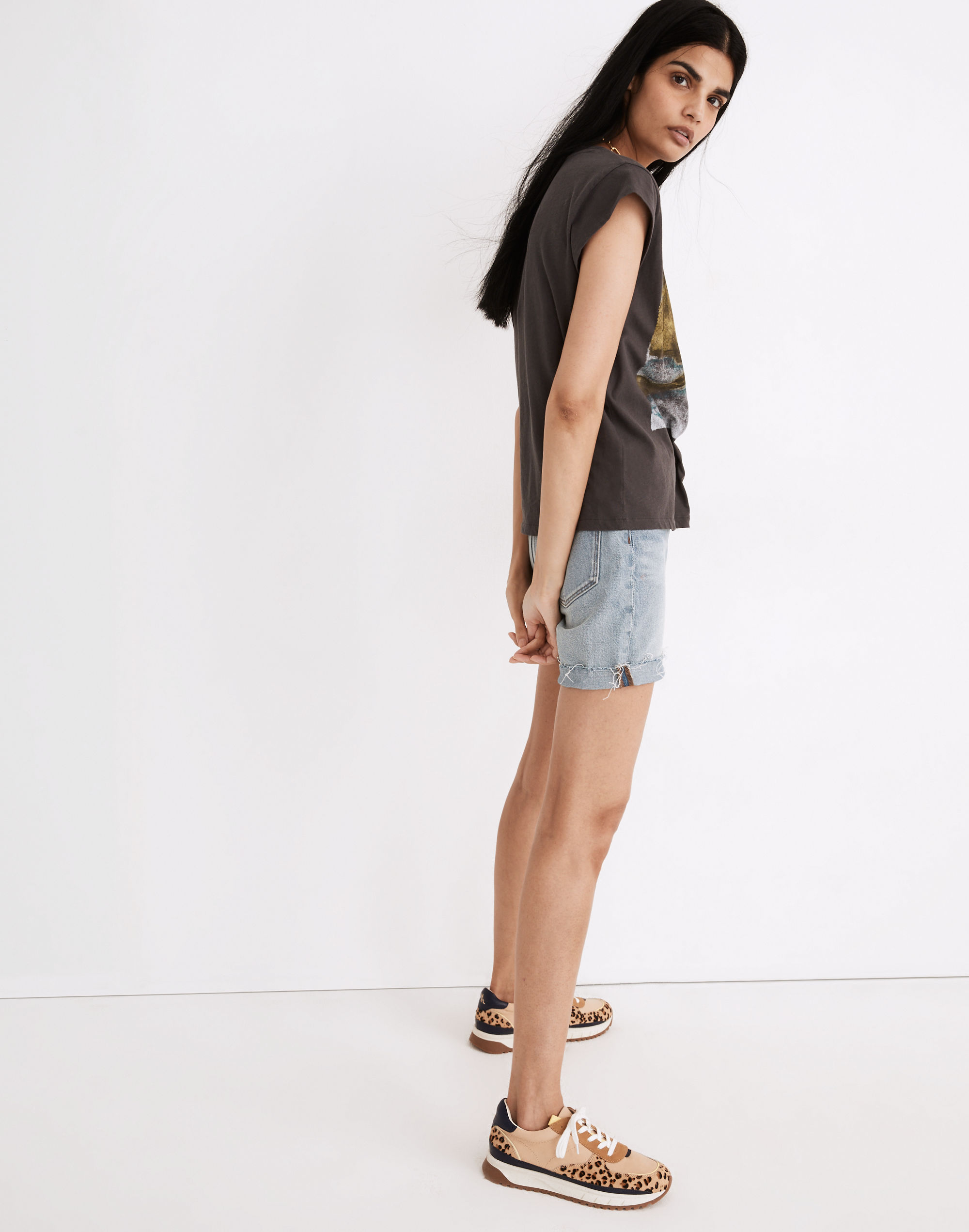 Tahitian Souvenir Graphic Softfade Cotton Tee