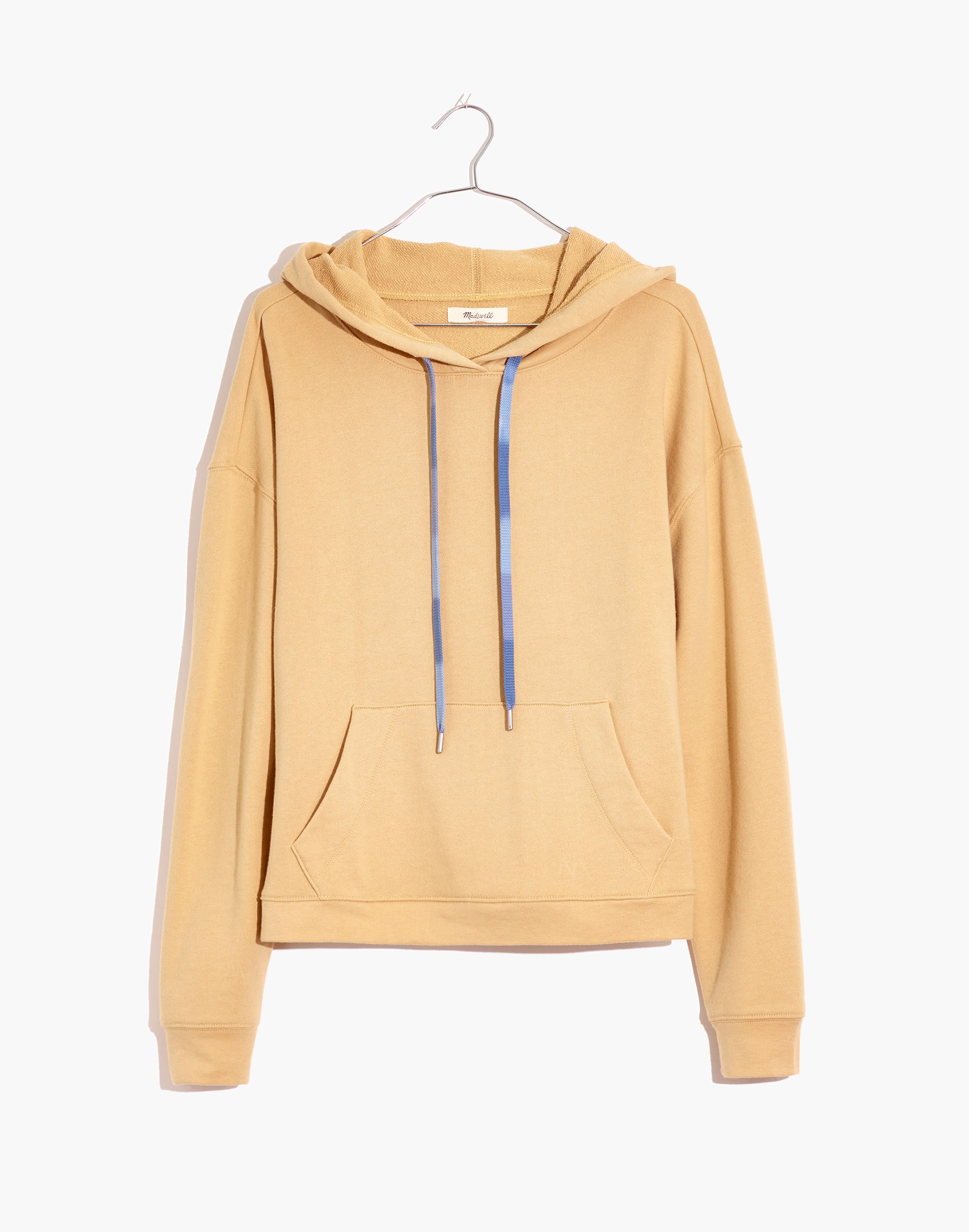 Dip-Dye Drawstring Hoodie Sweatshirt