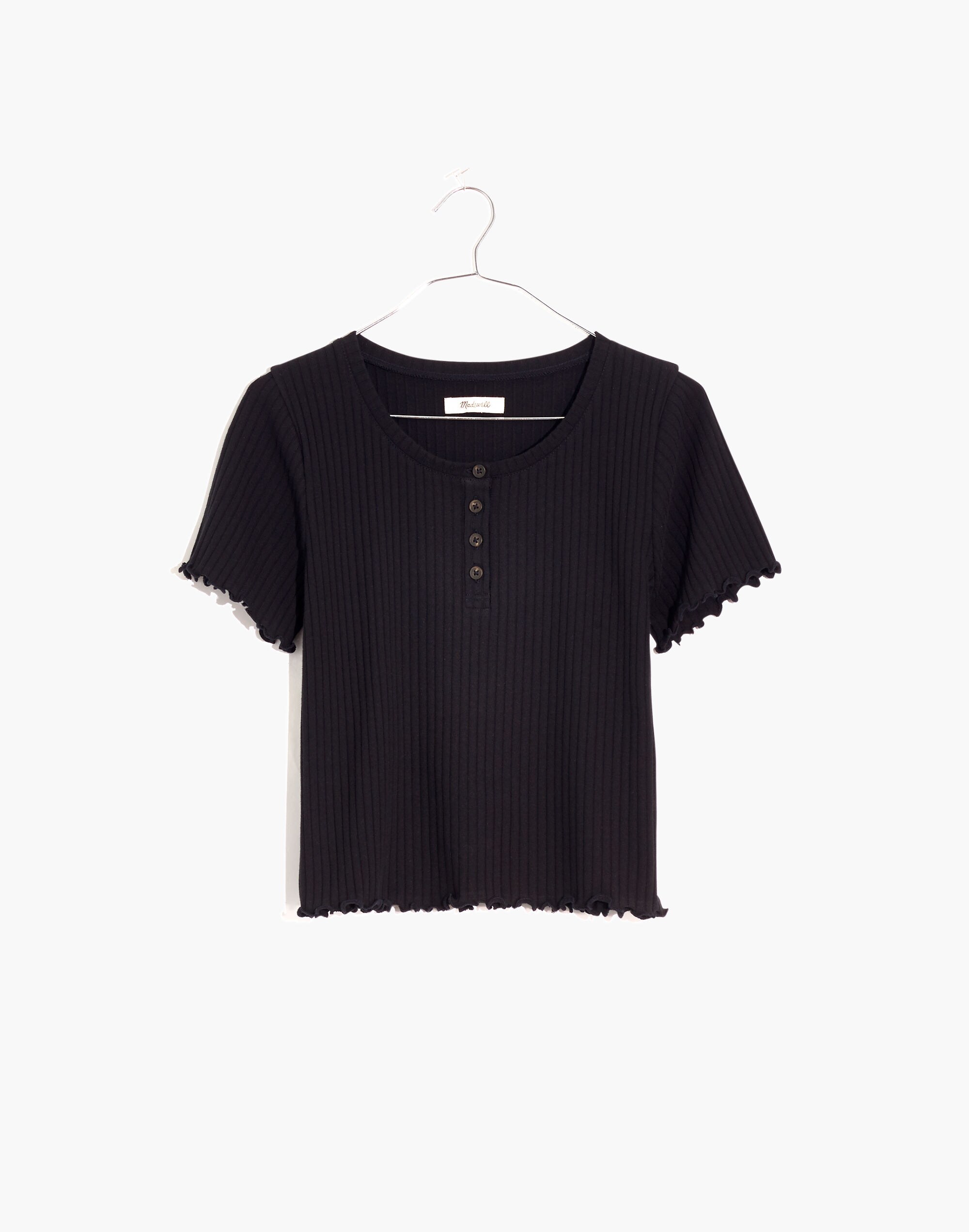 Henley Supercrop Tee