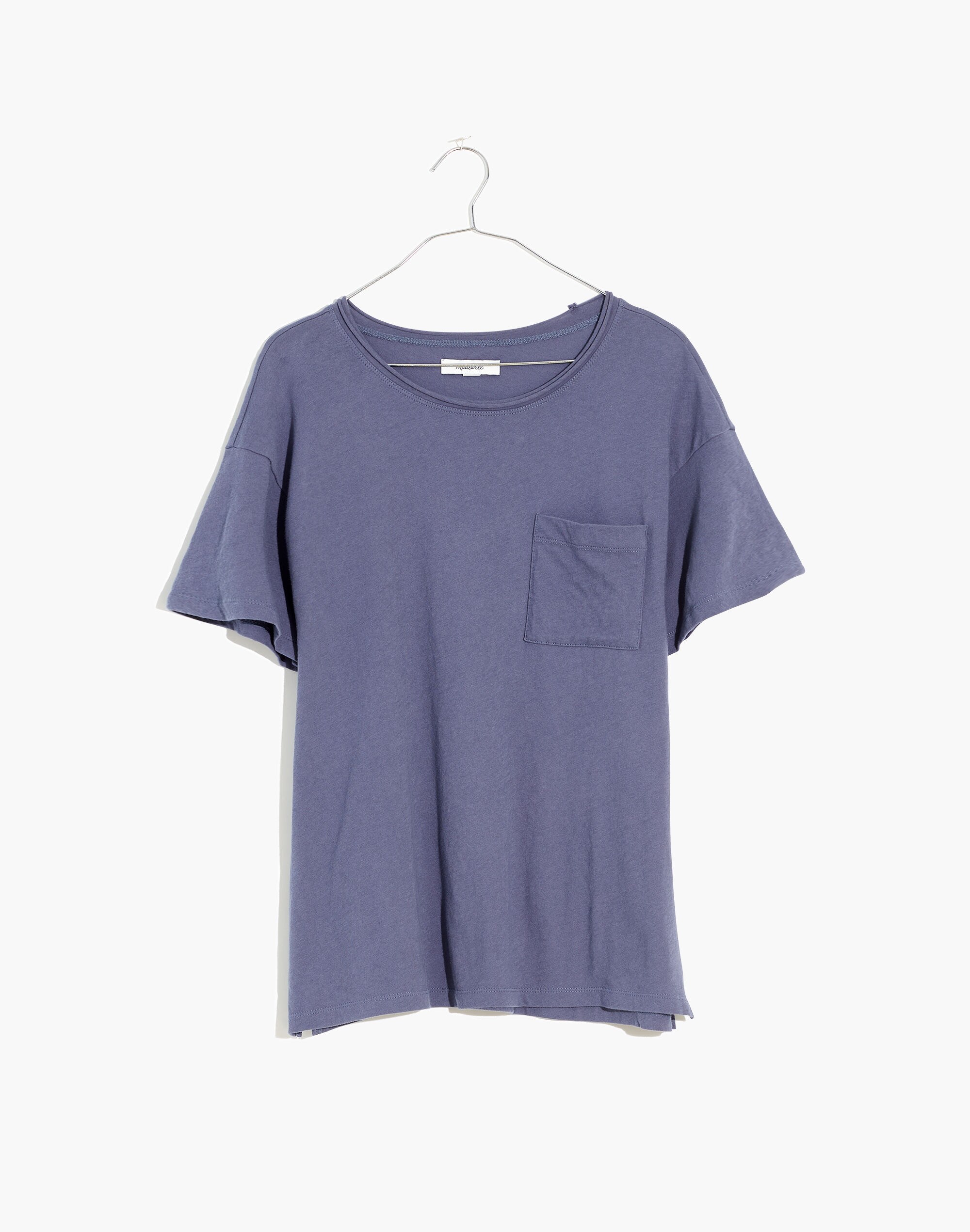 Softfade Cotton Oversized Pocket Tee