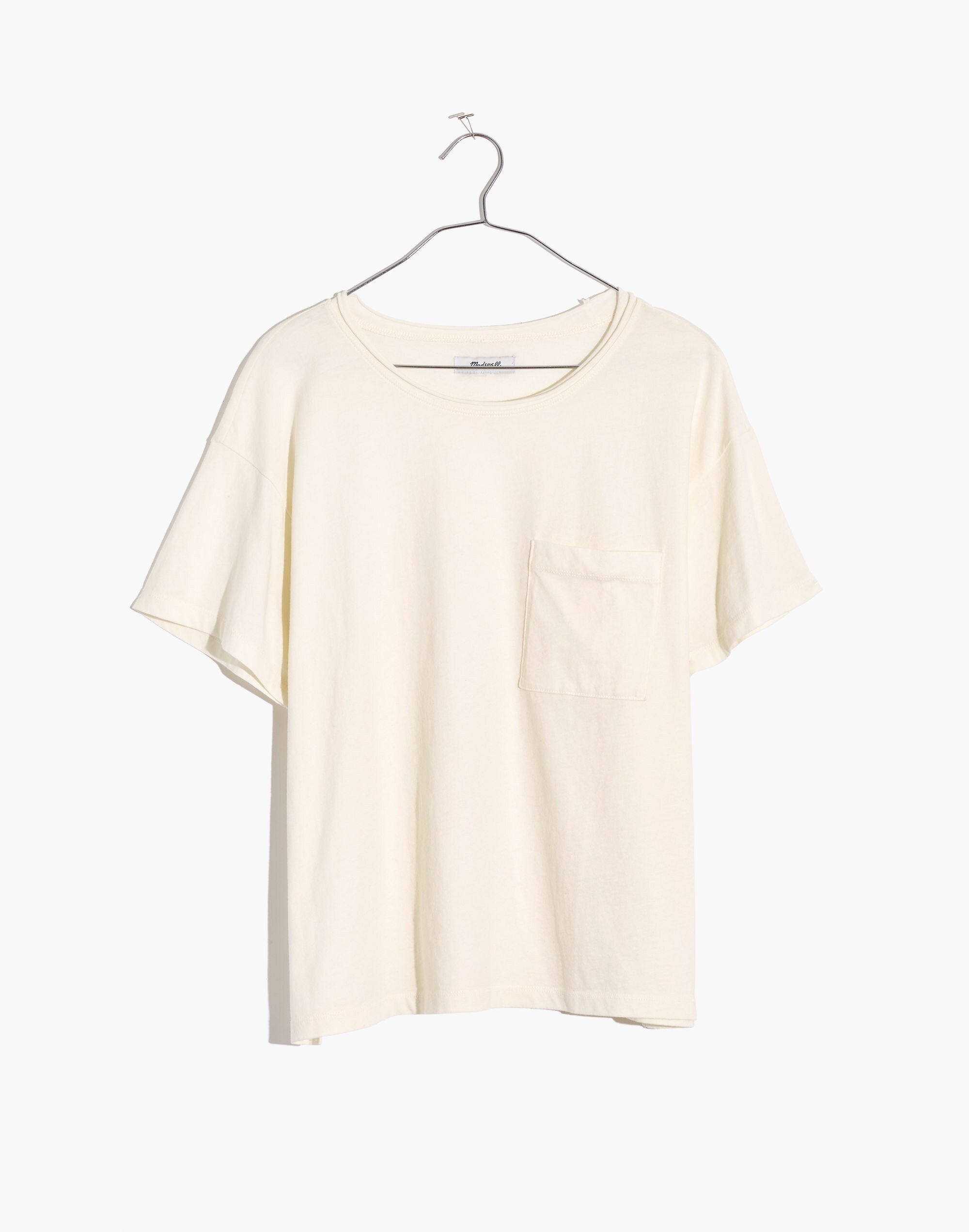 Softfade Cotton Oversized Pocket Tee