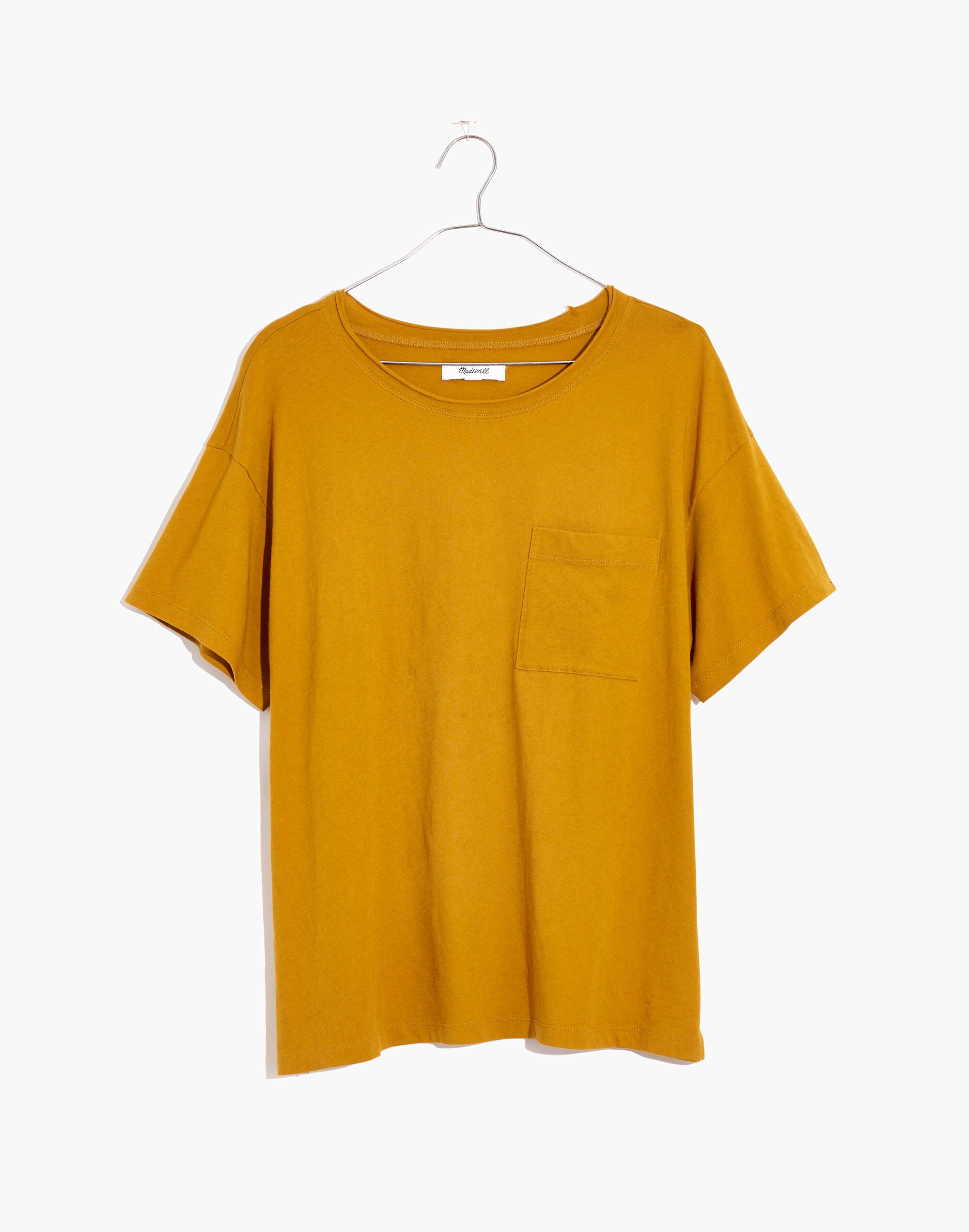 Softfade Cotton Oversized Pocket Tee