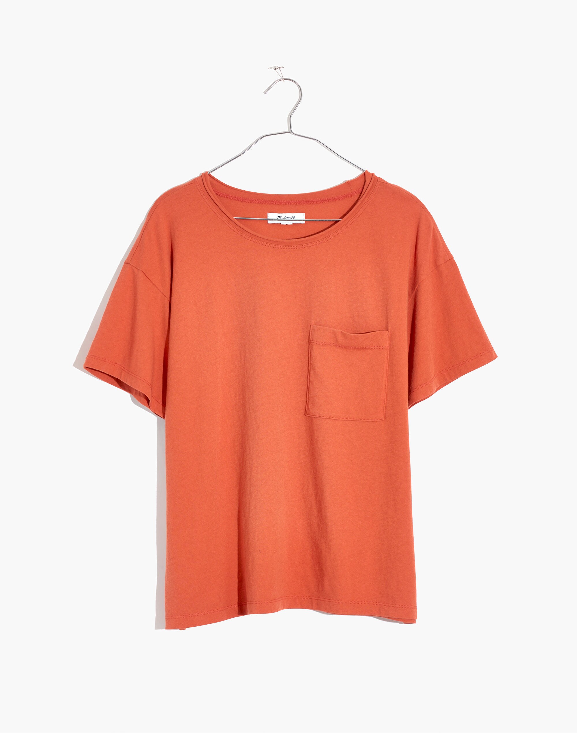 Softfade Cotton Oversized Pocket Tee