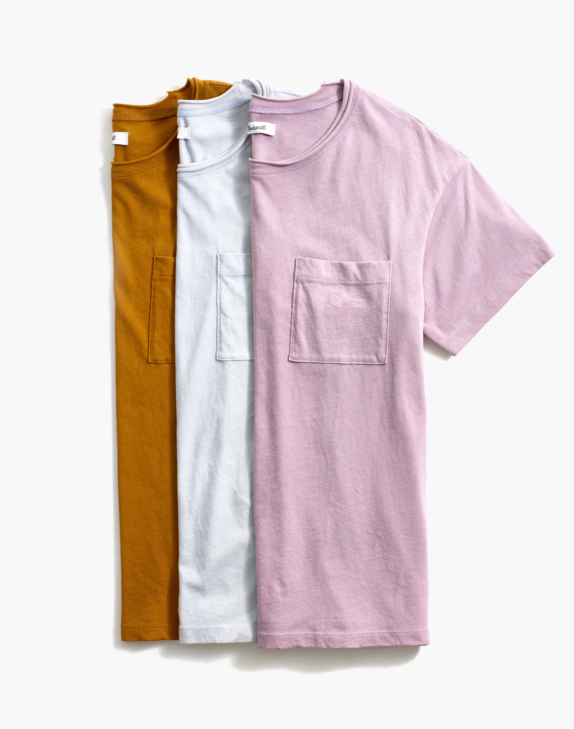 Softfade Cotton Oversized Pocket Tee | Madewell