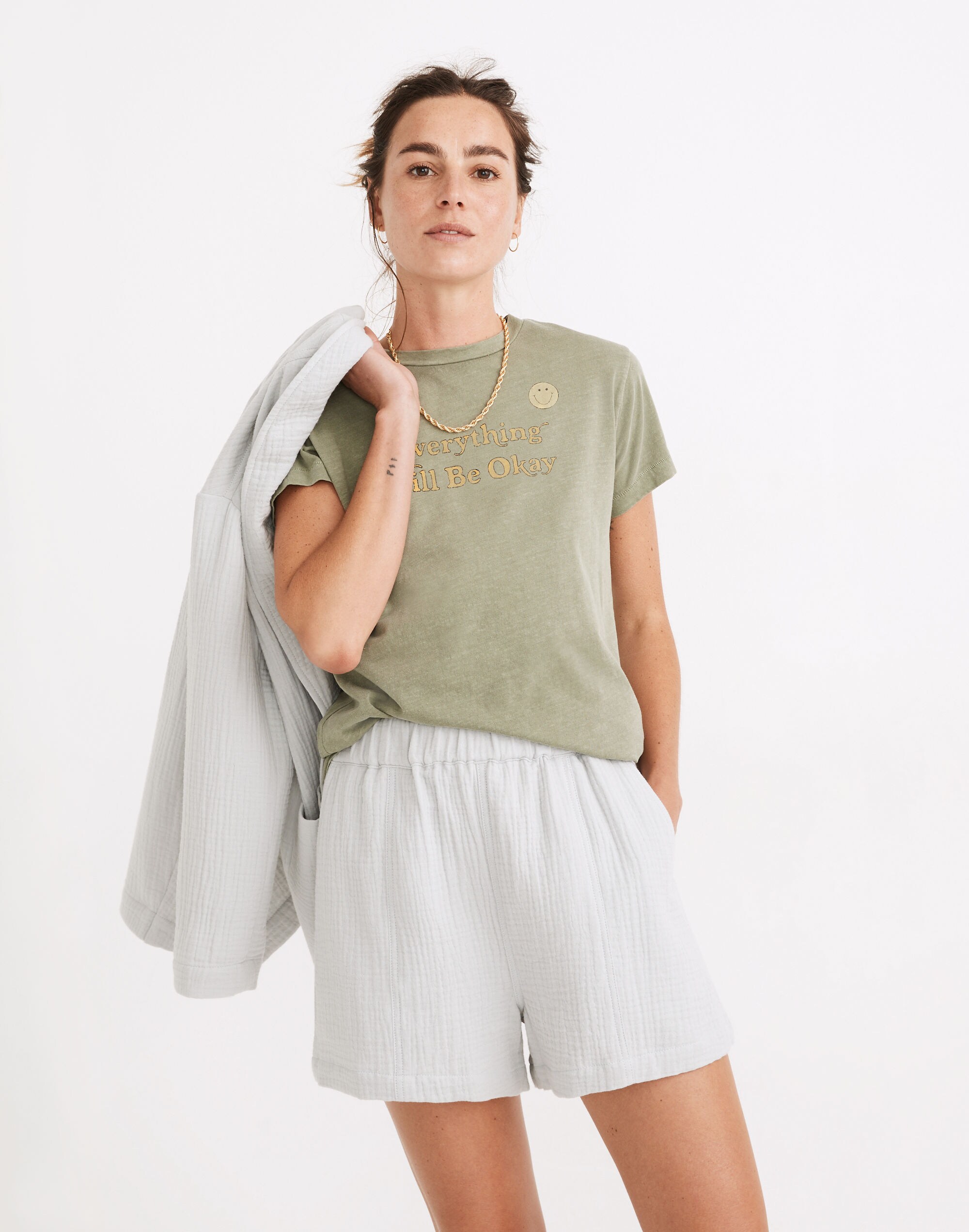 Rivet &amp; Thread Everything Will Be Okay Graphic Tee