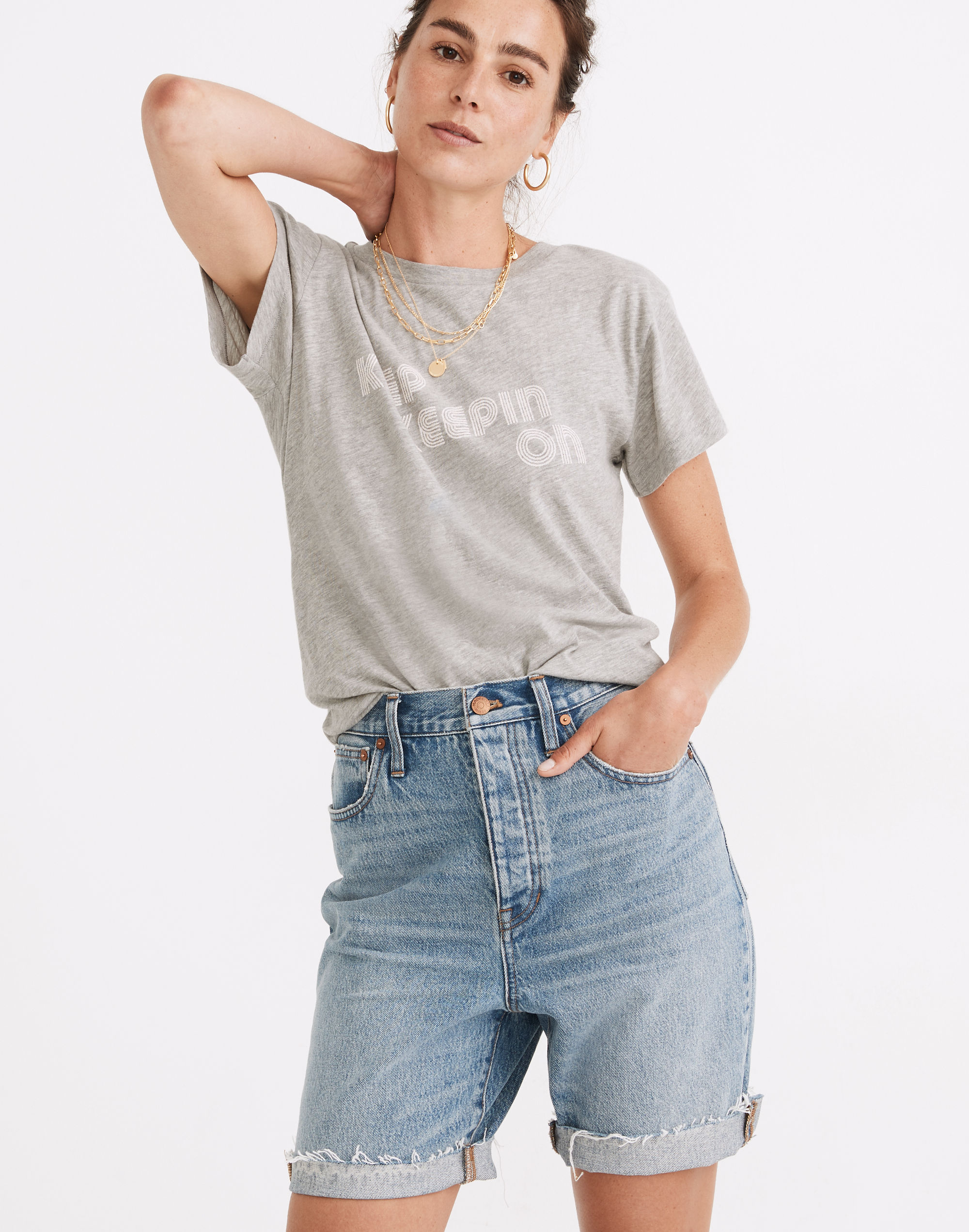 Rivet &amp; Thread Keep Keepin On Graphic Tee