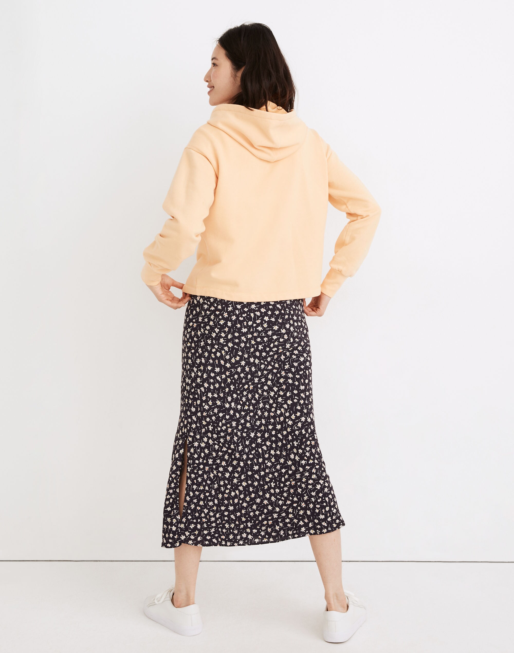 Madewell x Siobh&aacute;n O'Dwyer Poppy Landscape Hoodie Sweatshirt