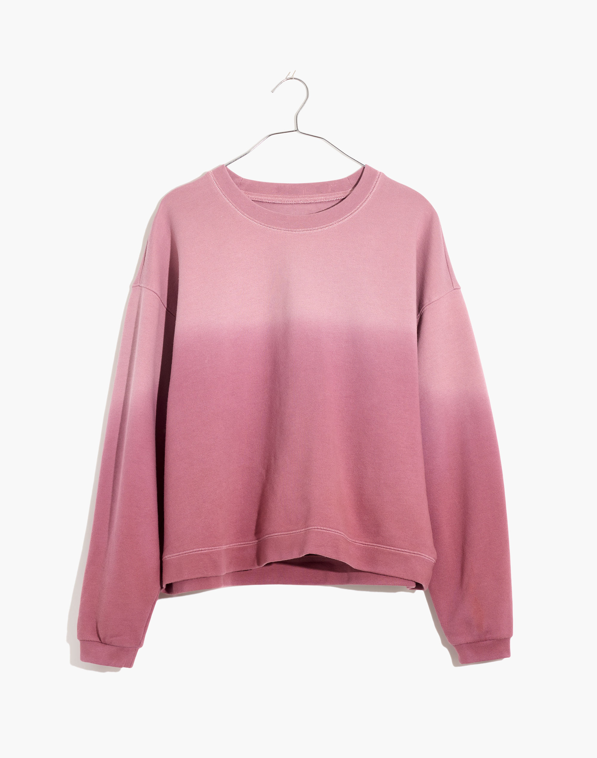 Dip-Dye (Re)sourced Cotton Swing Sweatshirt