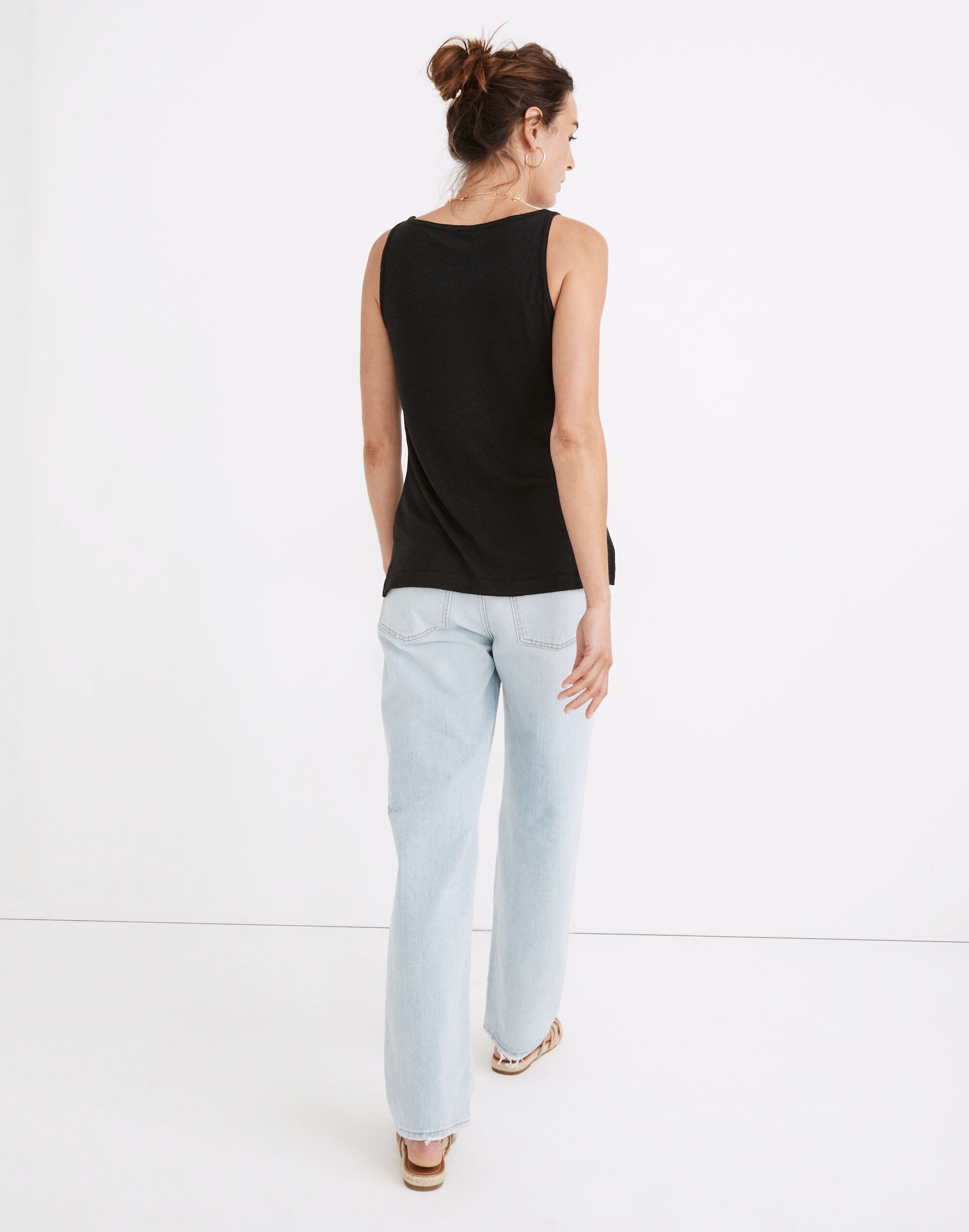Modern Linen Tank Top