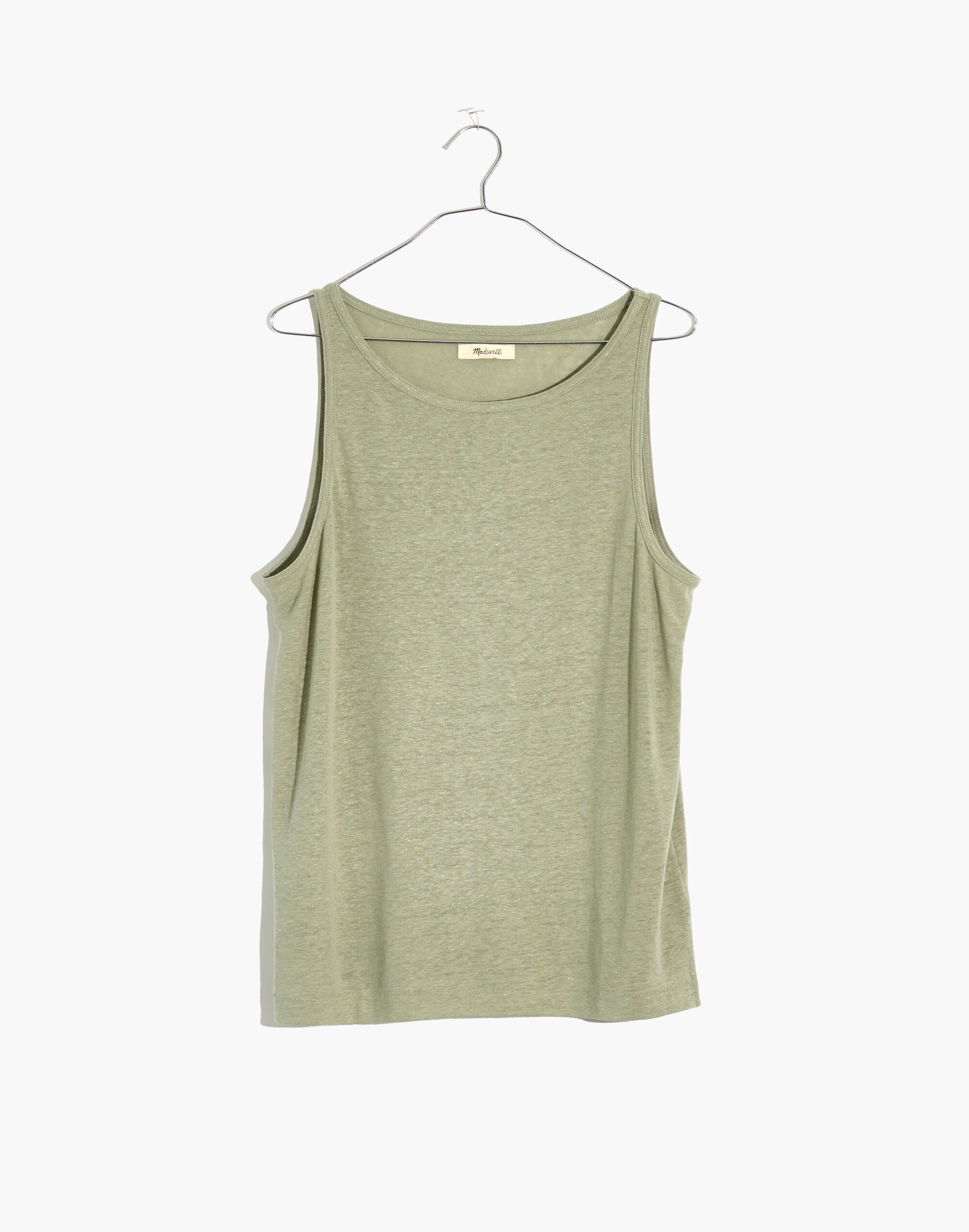 Modern Linen Tank Top