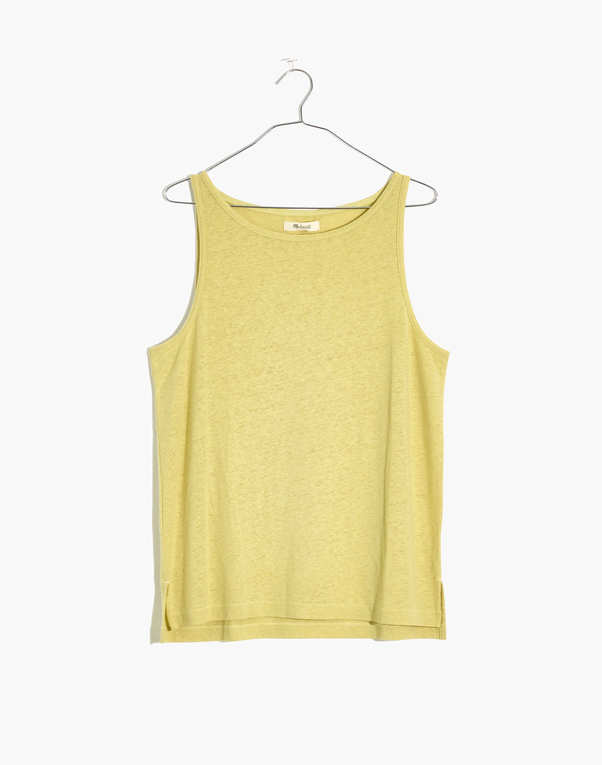 Modern Linen Tank Top