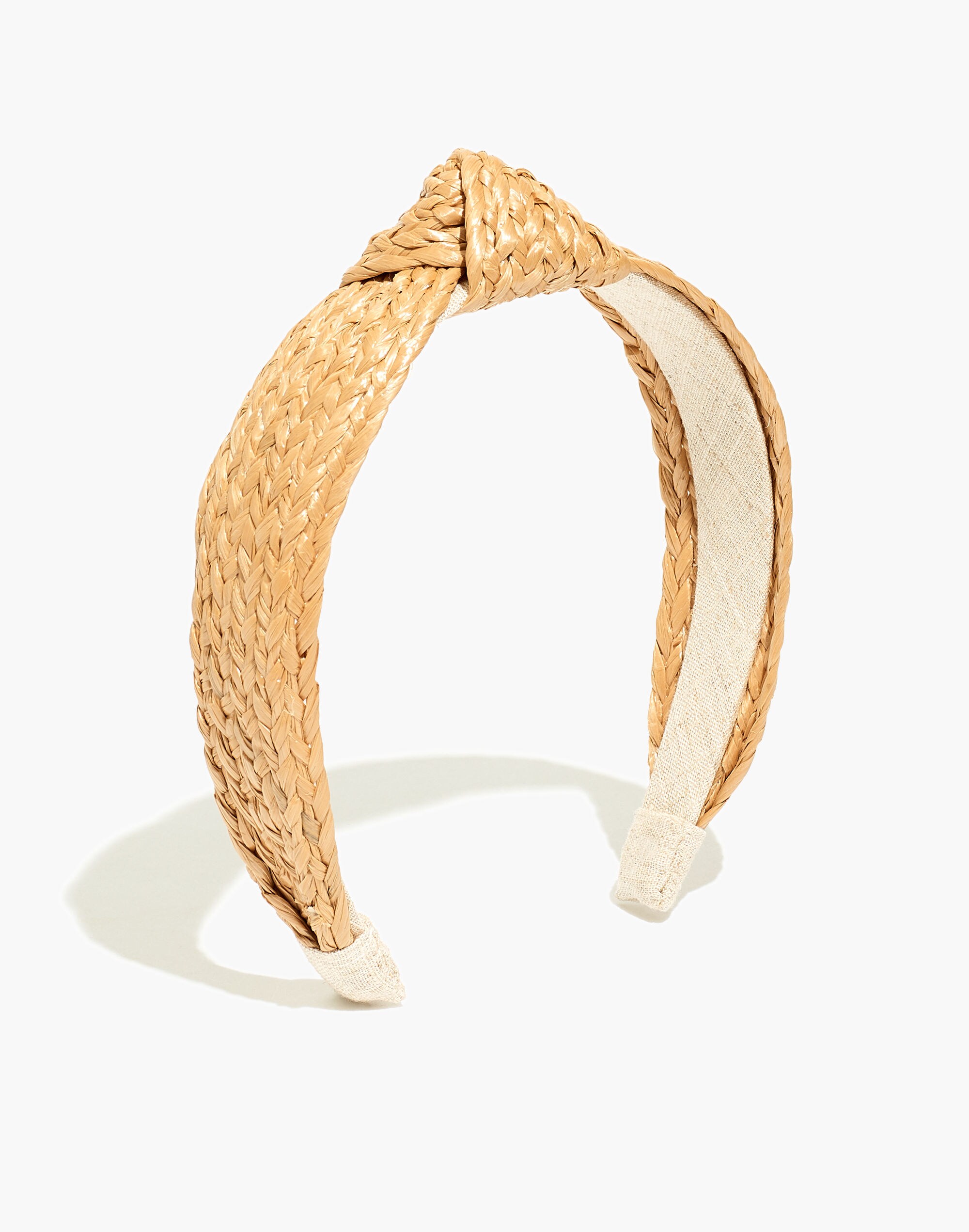 Knotted Raffia Headband