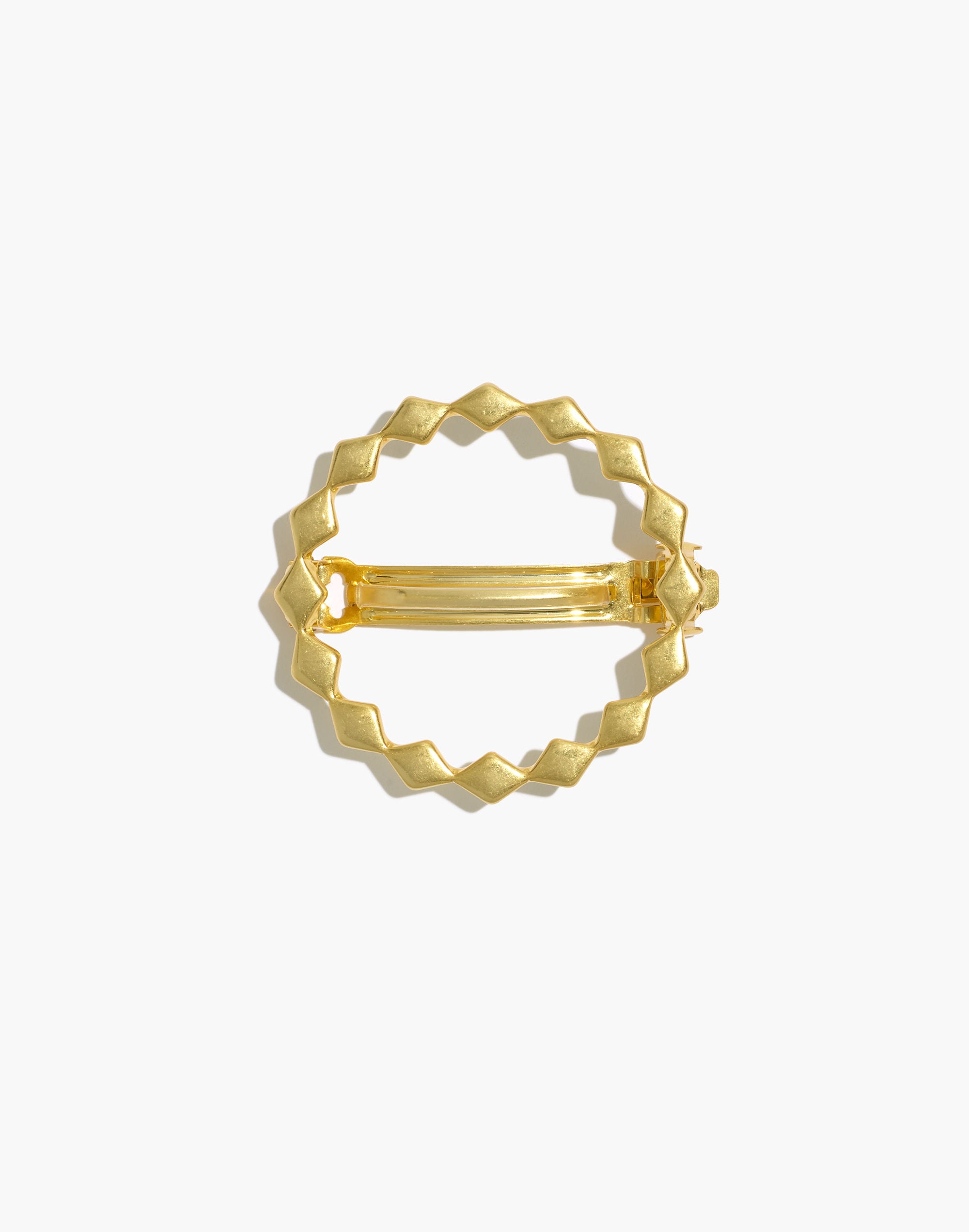 Geo Circle Barrette
