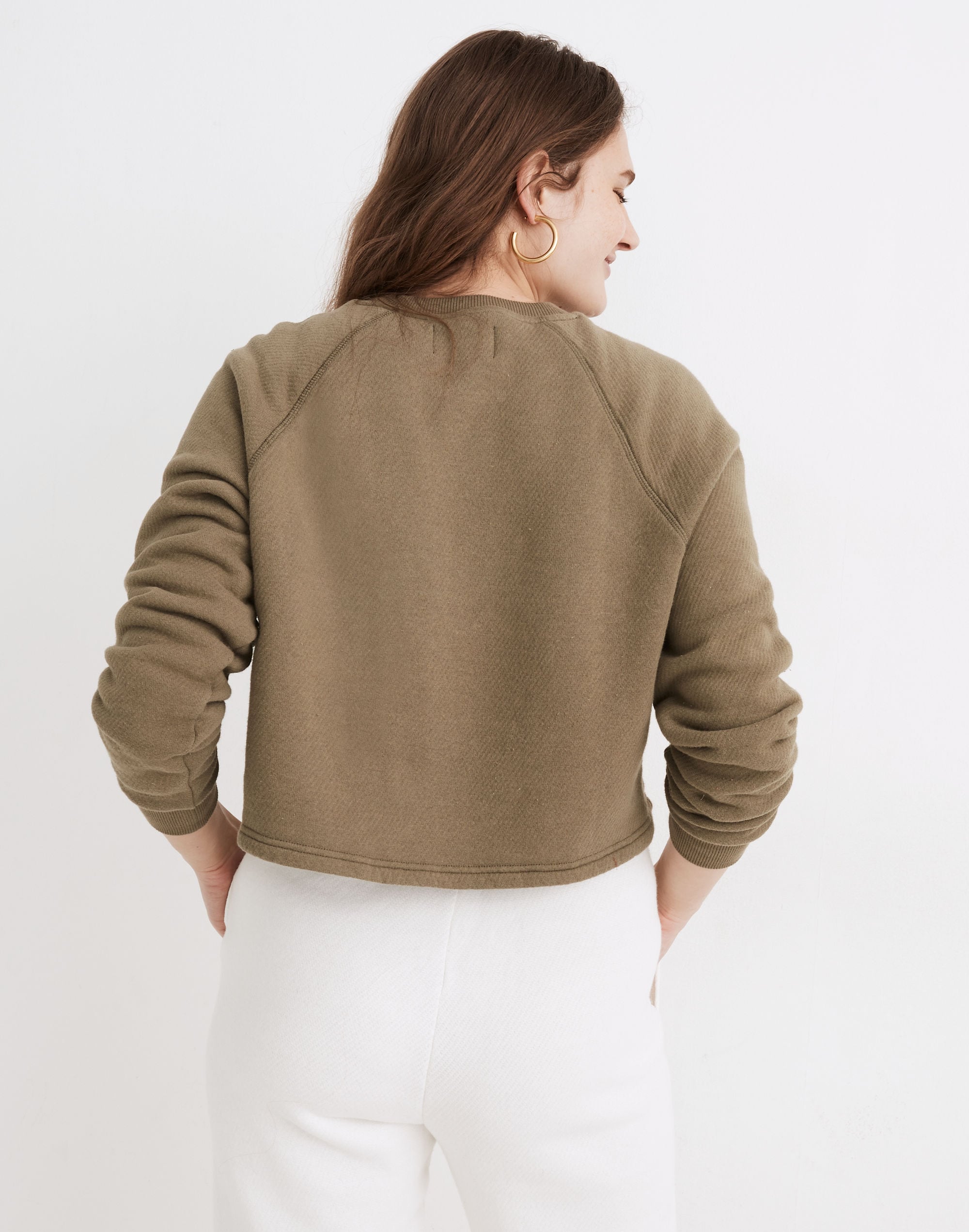 MWL Airyterry Crop Sweatshirt