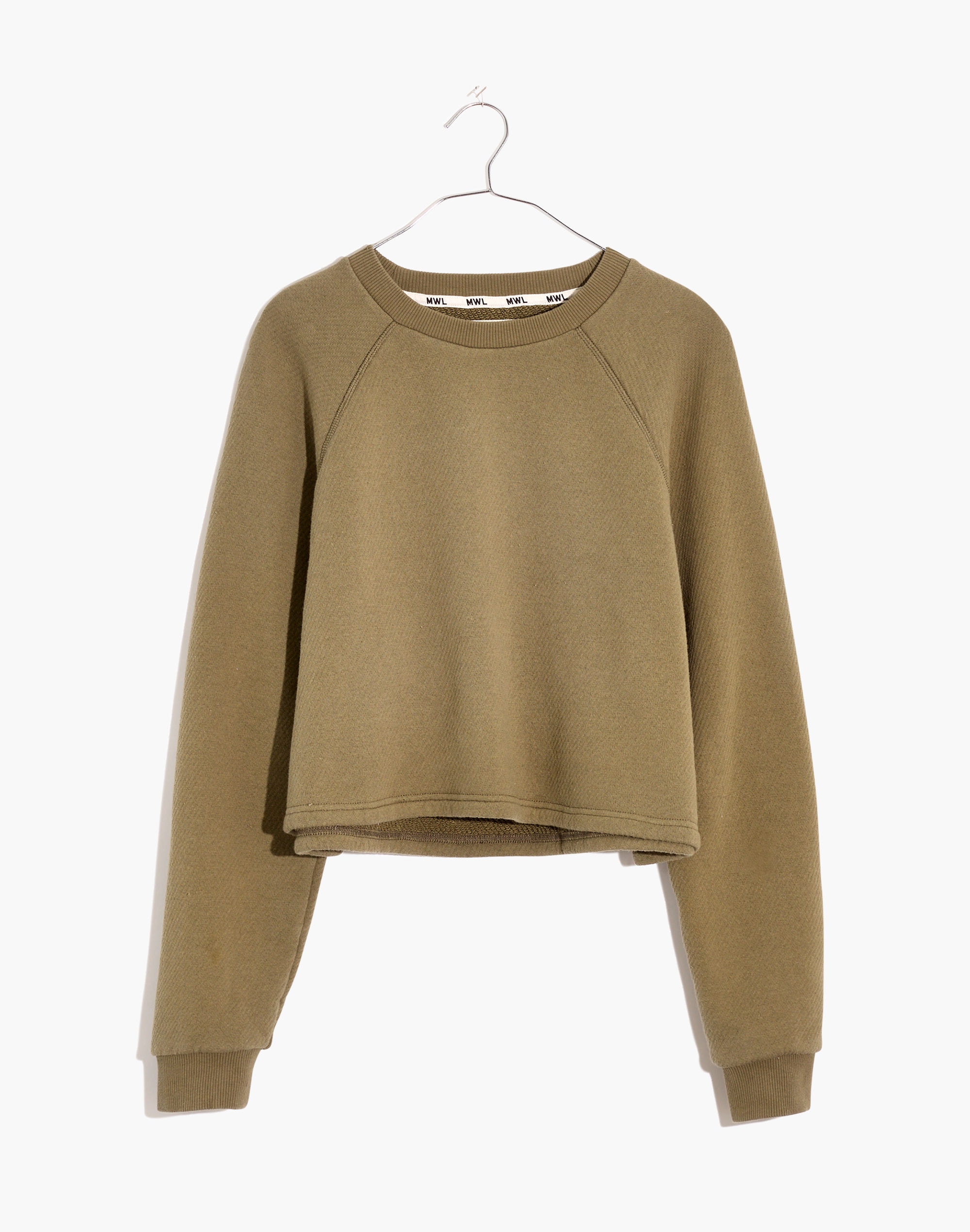 MWL Airyterry Crop Sweatshirt