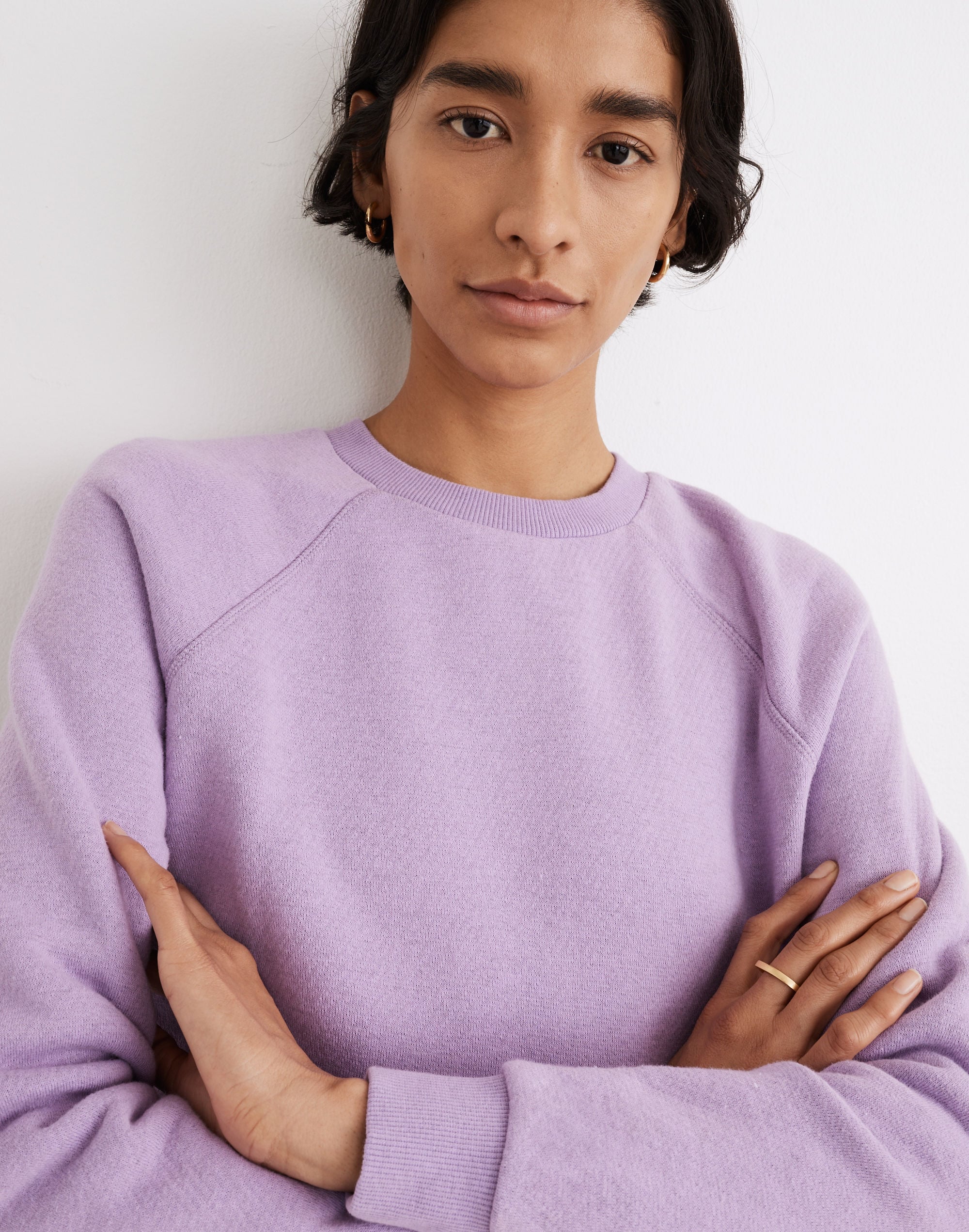 MWL Airyterry Crop Sweatshirt