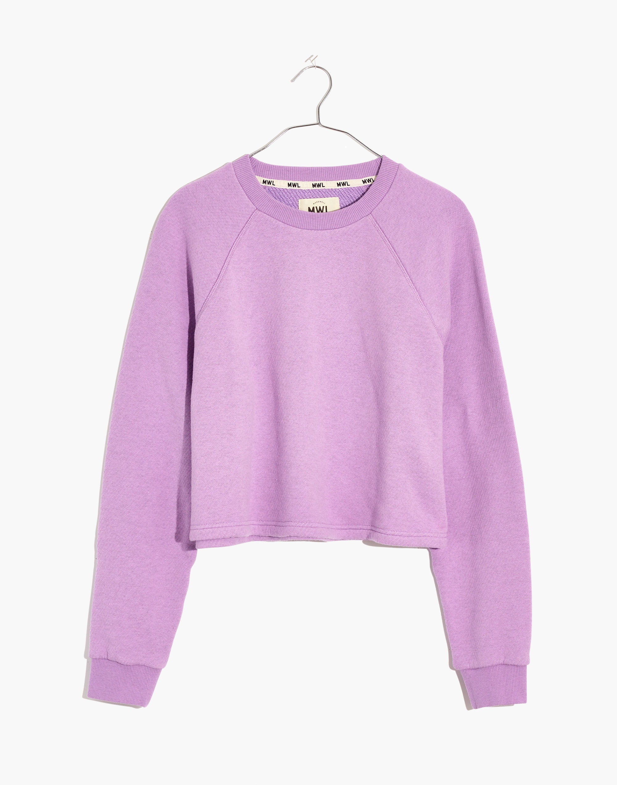 MWL Airyterry Crop Sweatshirt
