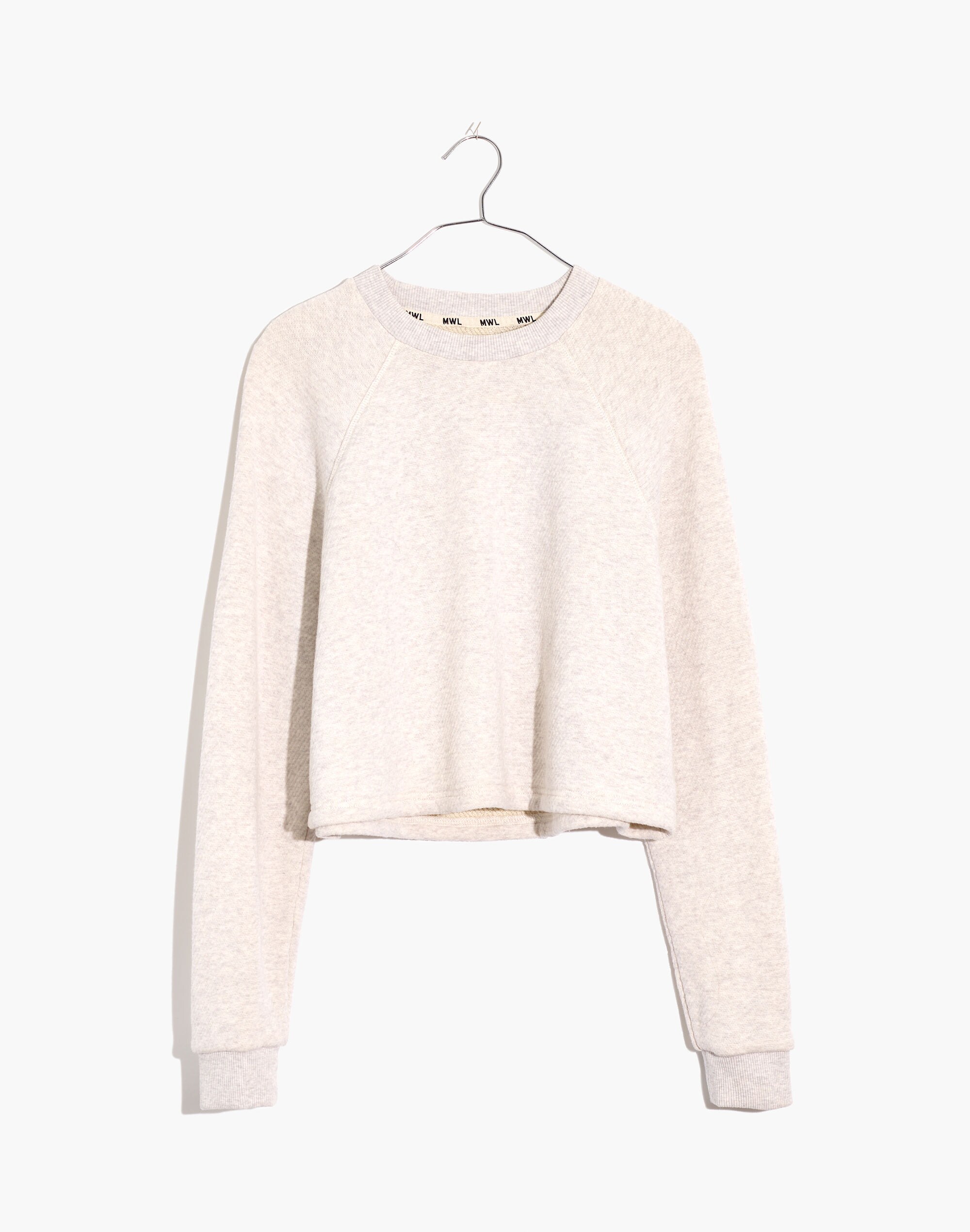 Plus MWL Airyterry Crop Sweatshirt