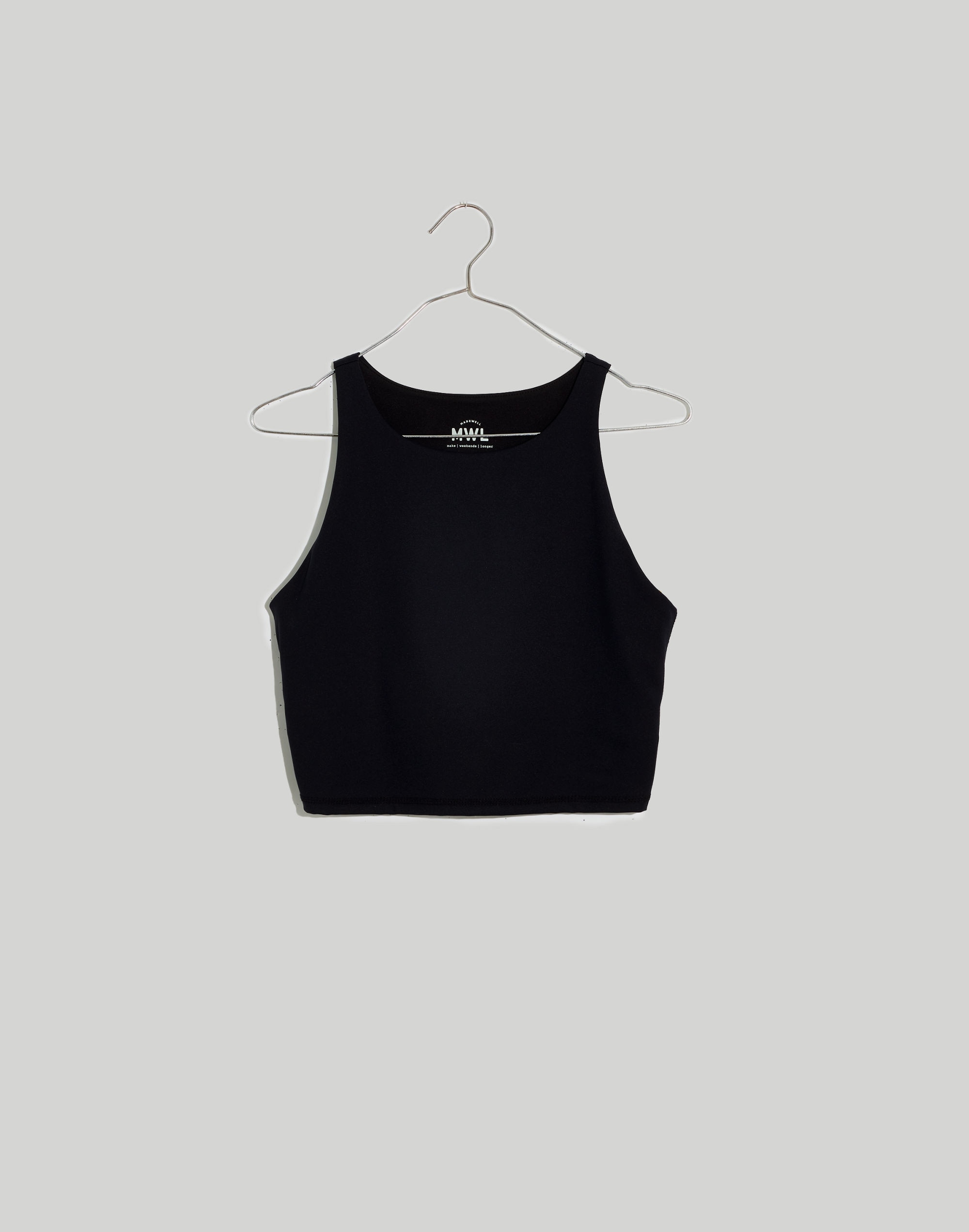 Plus MWL Form Racerback Crop Top