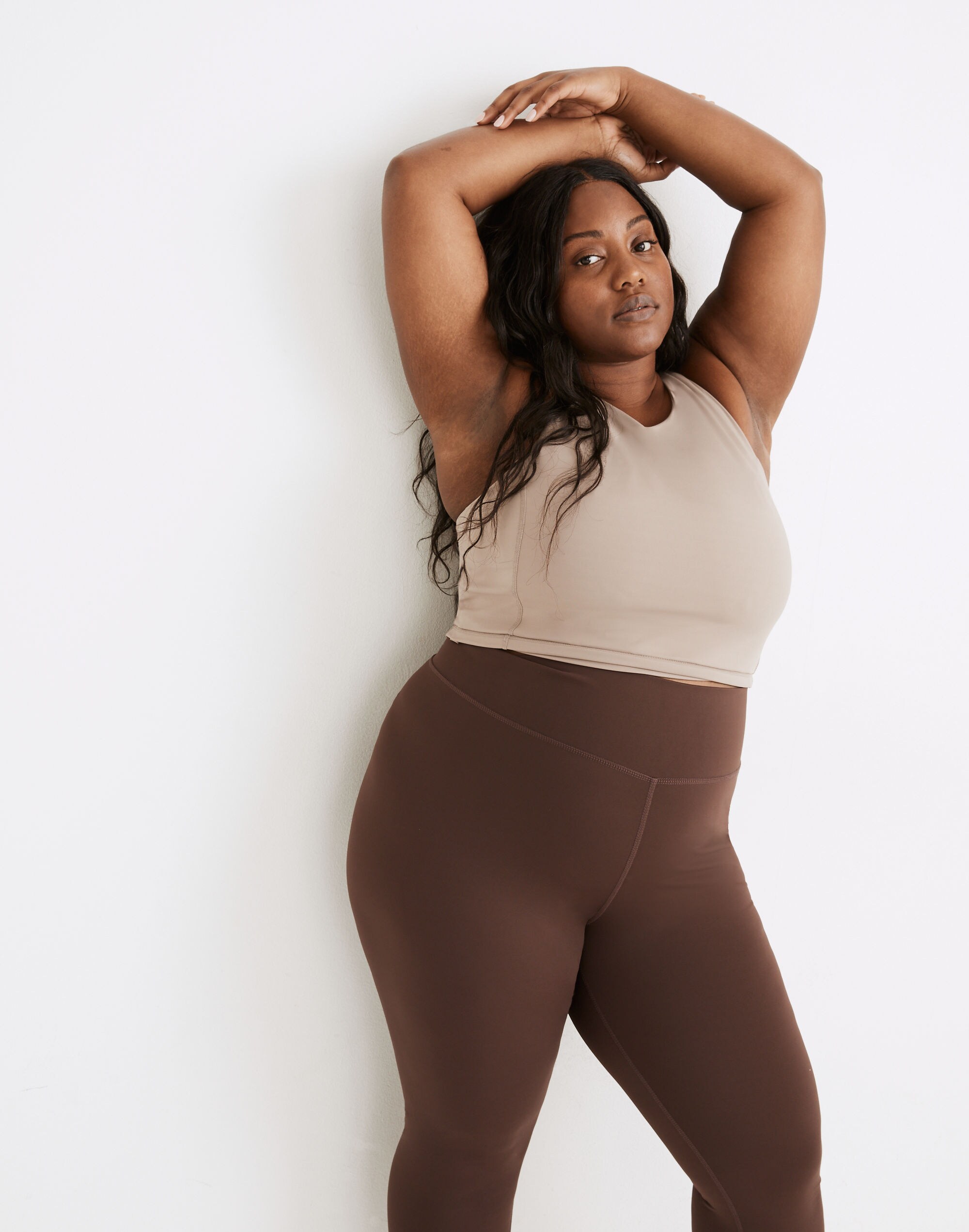 Plus MWL Form Racerback Crop Top