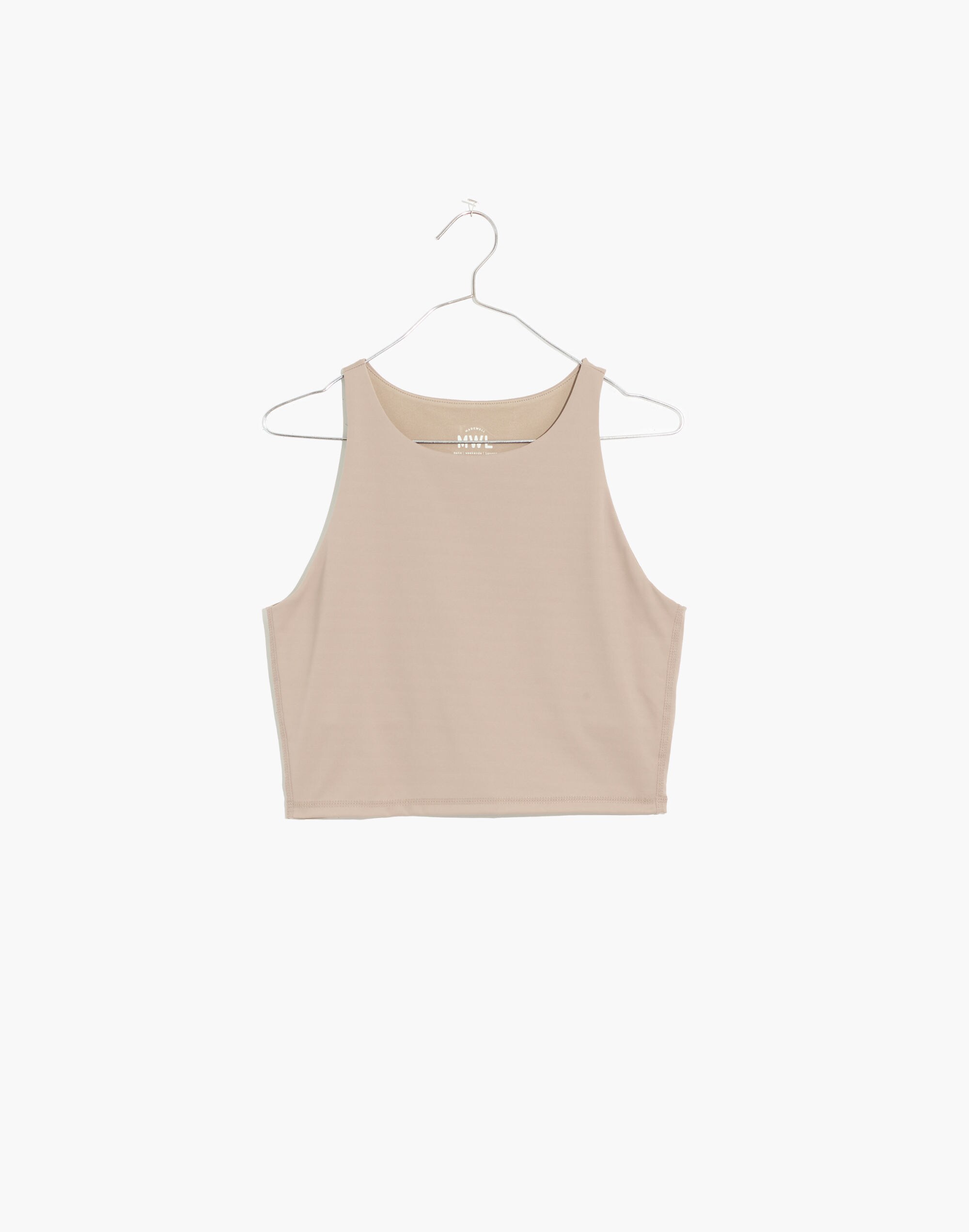 Plus MWL Form Racerback Crop Top
