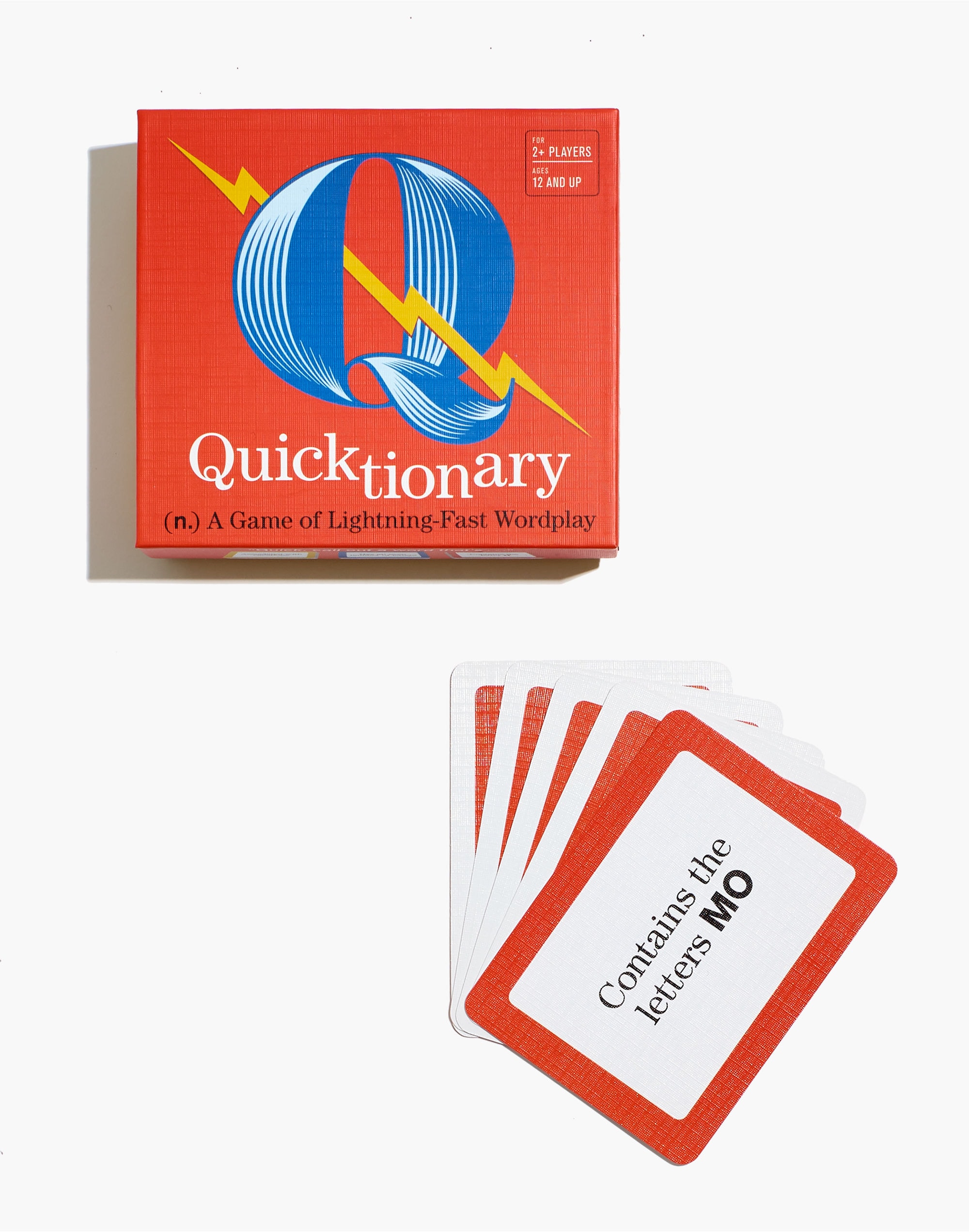 Chronicle Books Quicktionary: A Game of Lightning-Fast Wordplay