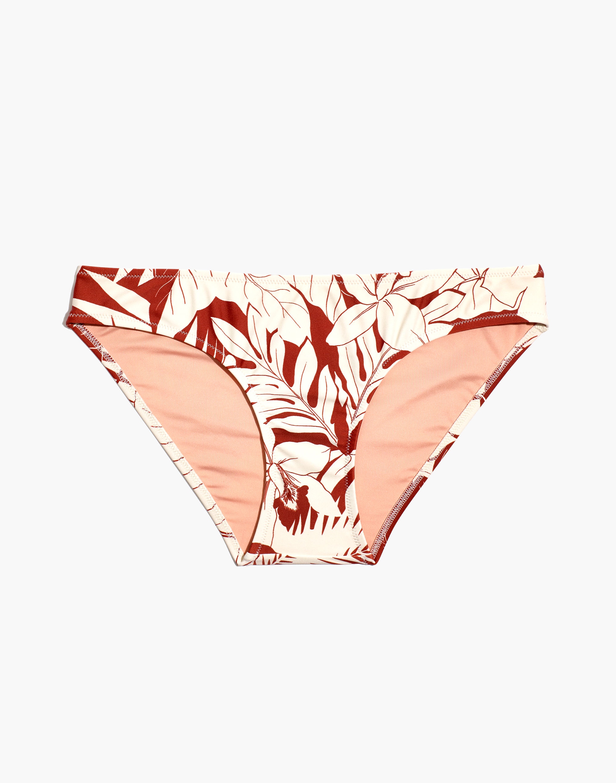 Madewell Second Wave Classic Bikini Bottom in Tropical Vacation