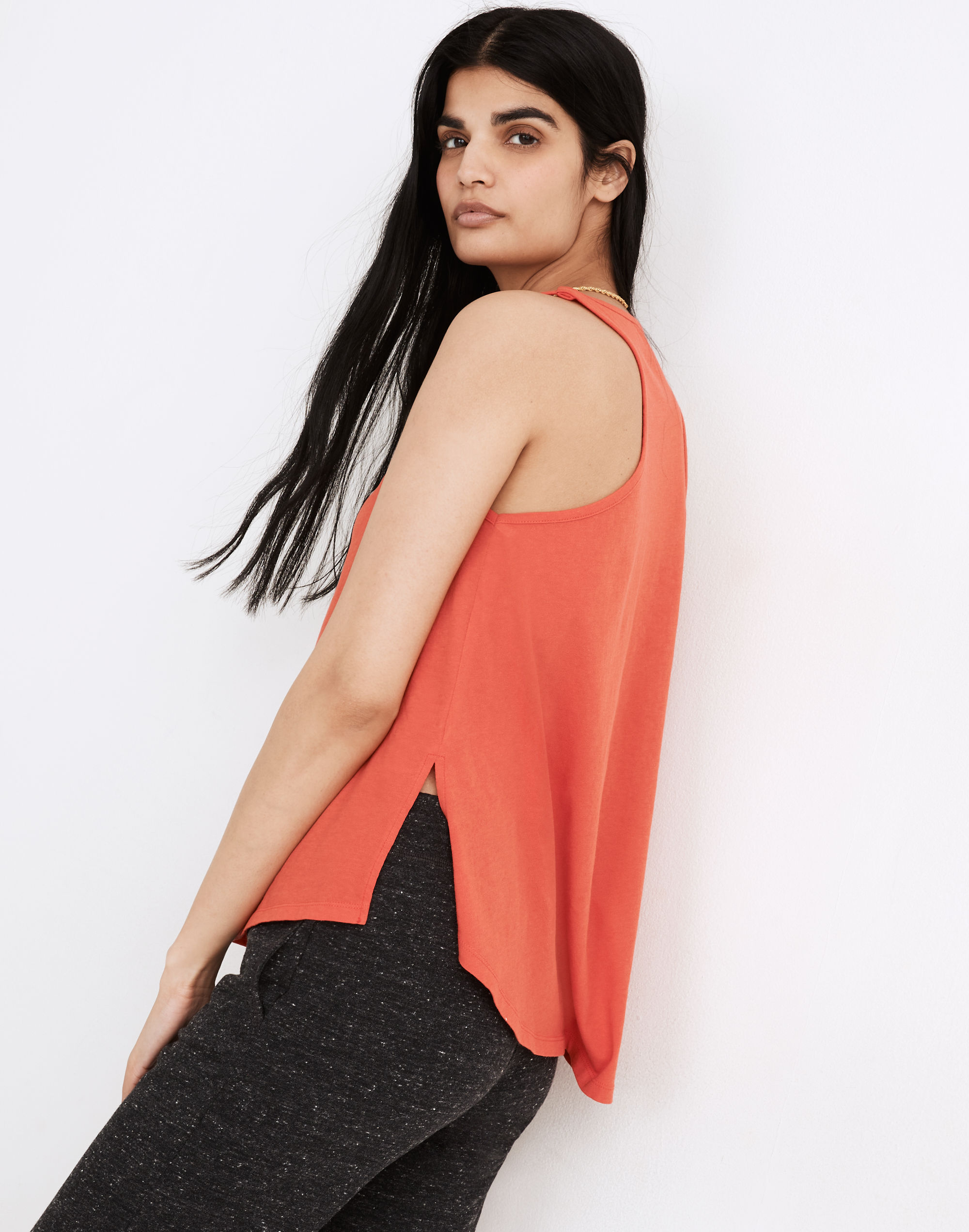 MWL Softfade Cotton Racerback Tank Top