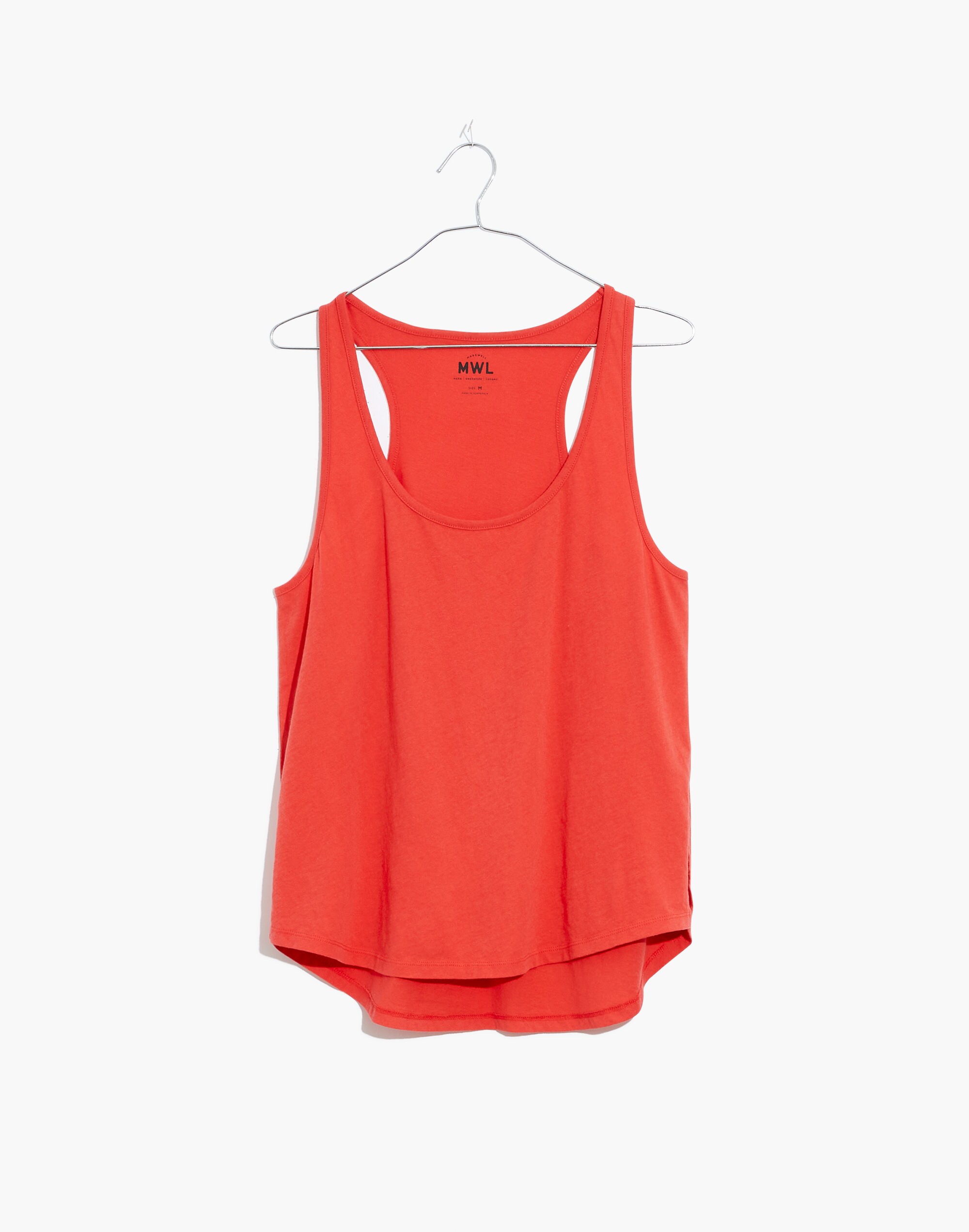 MWL Softfade Cotton Racerback Tank Top