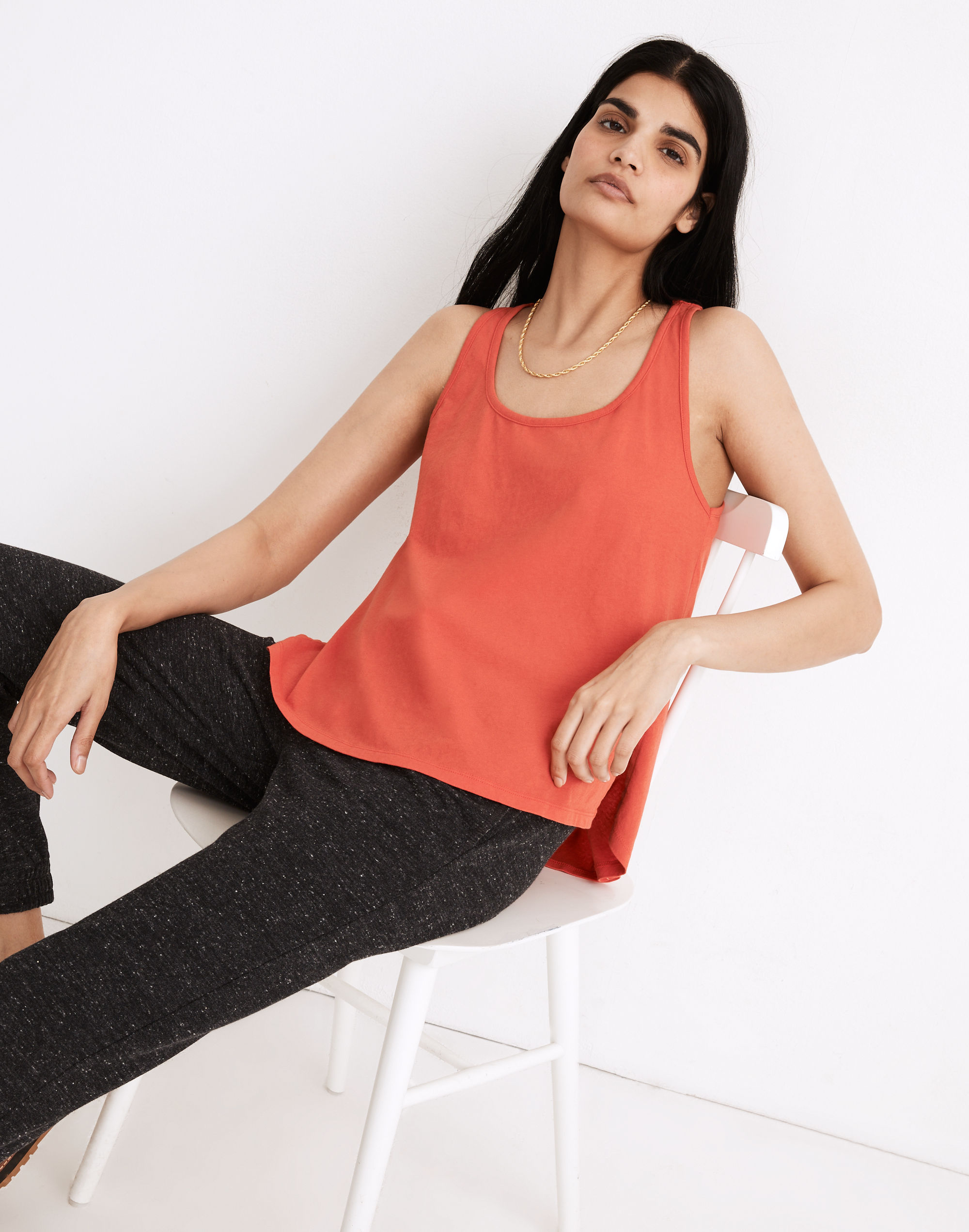 MWL Softfade Cotton Racerback Tank Top