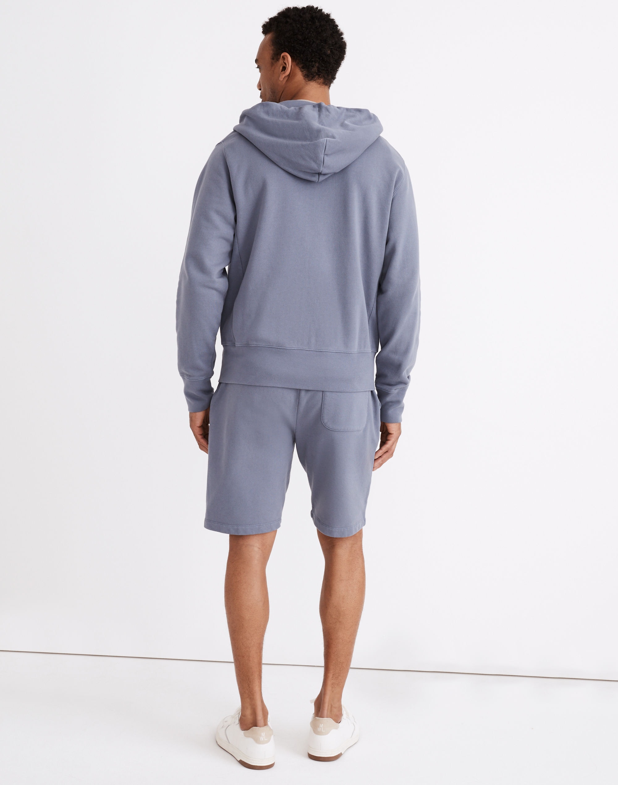 Retrolight Terry Hoodie Zip-Front Sweatshirt