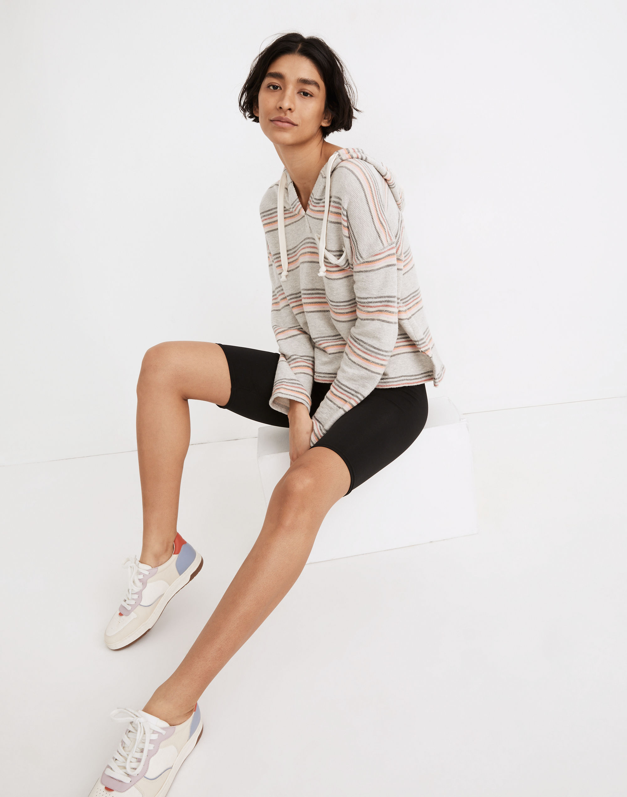 MWL Knit High-Rise 9" Biker Shorts