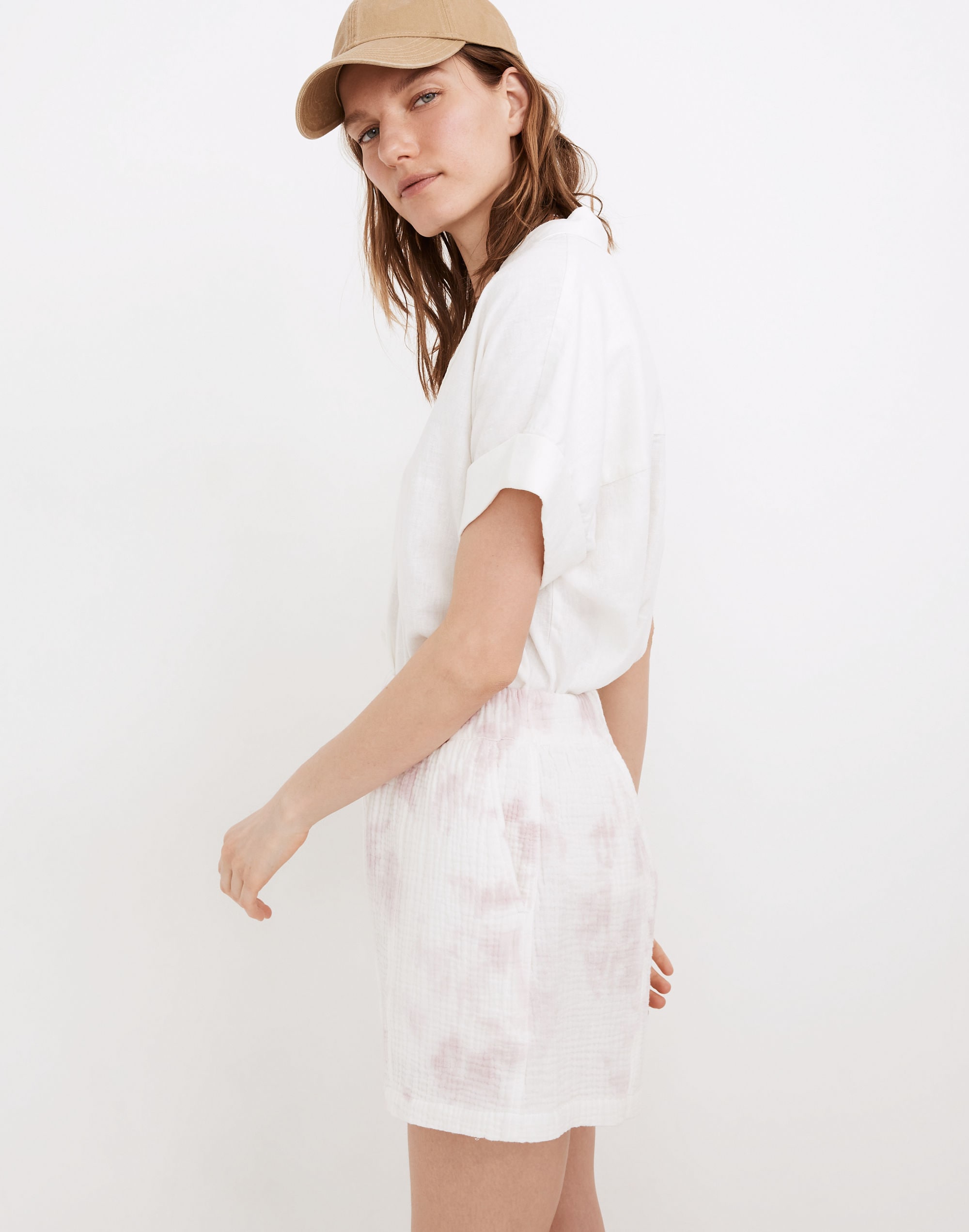 Tie-Dye Lightspun Easy Pull-On Shorts