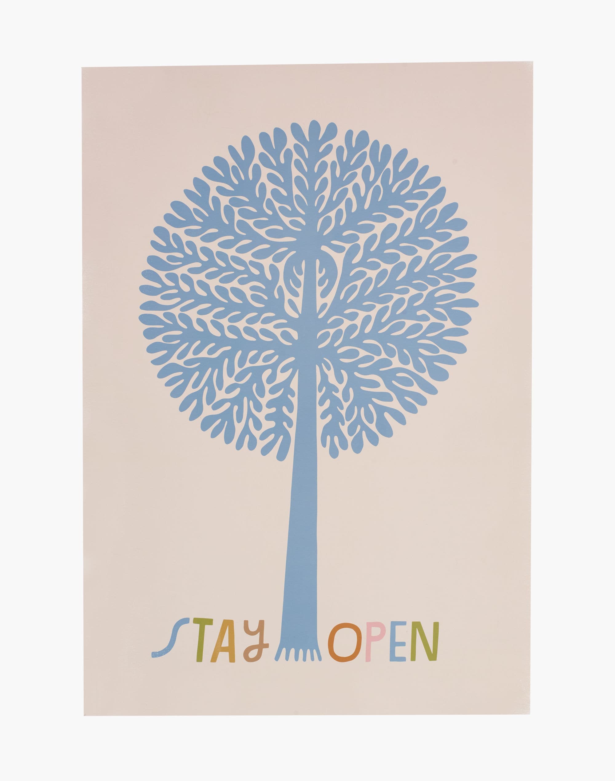 Madewell x Lisa Congdon Stay Open Pride Poster