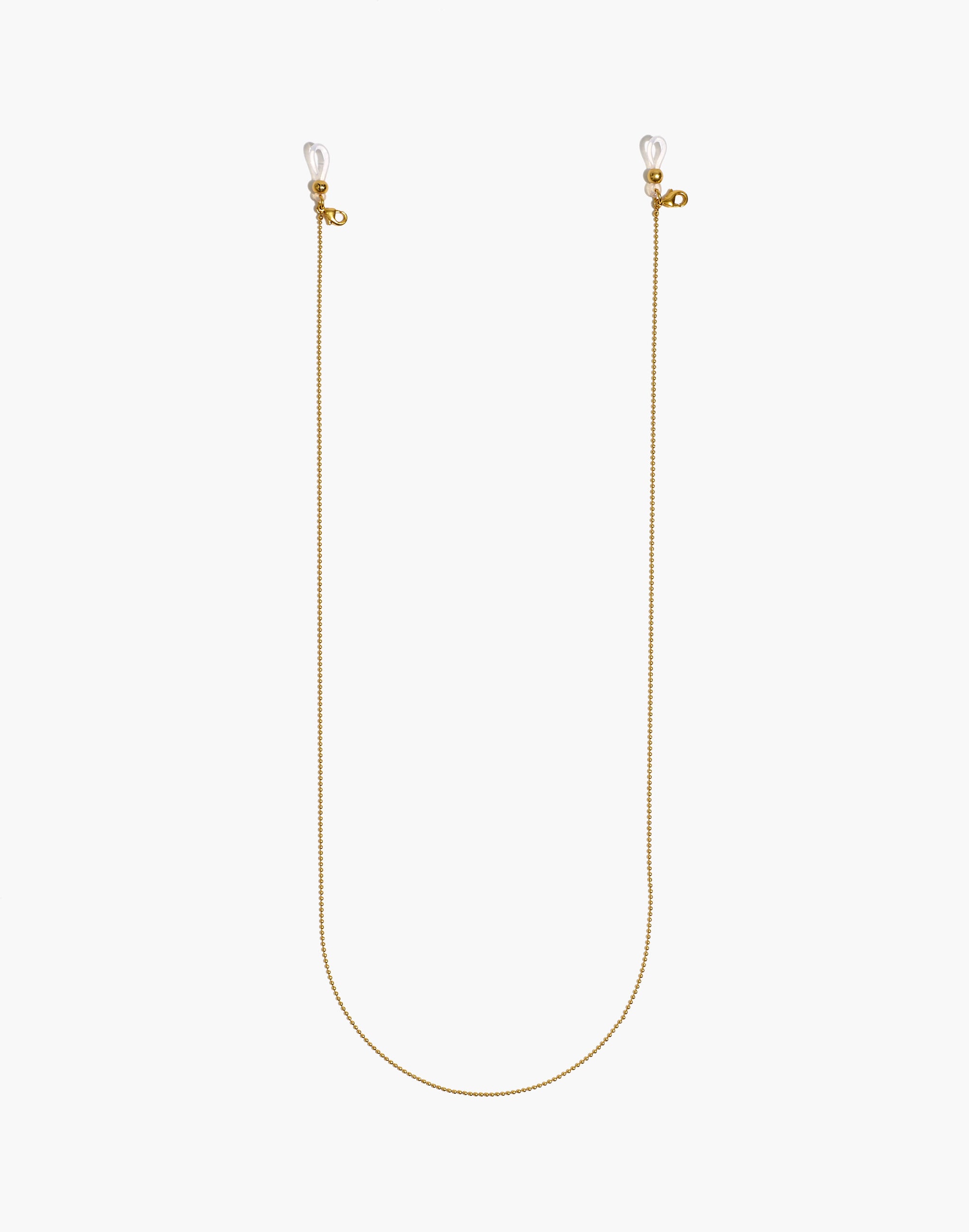 Ball Chain Convertible Face Mask Lanyard