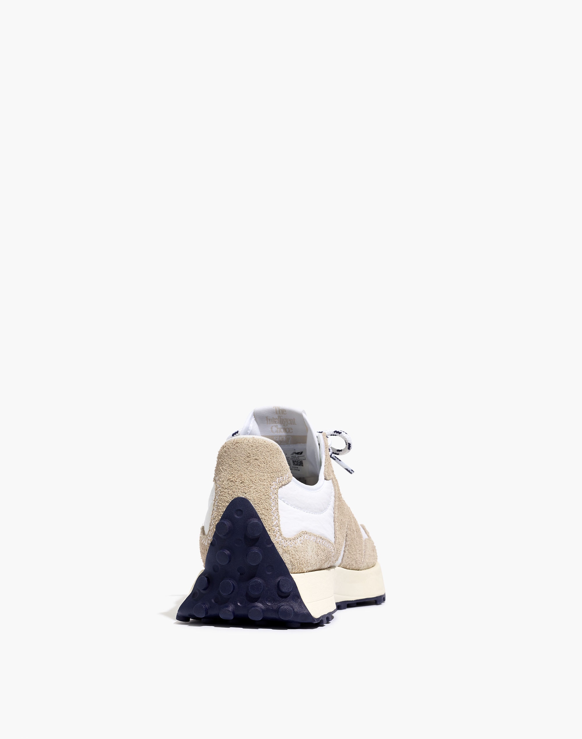 New Balance&reg; Suede 327 Sneakers in Moonbeam and White